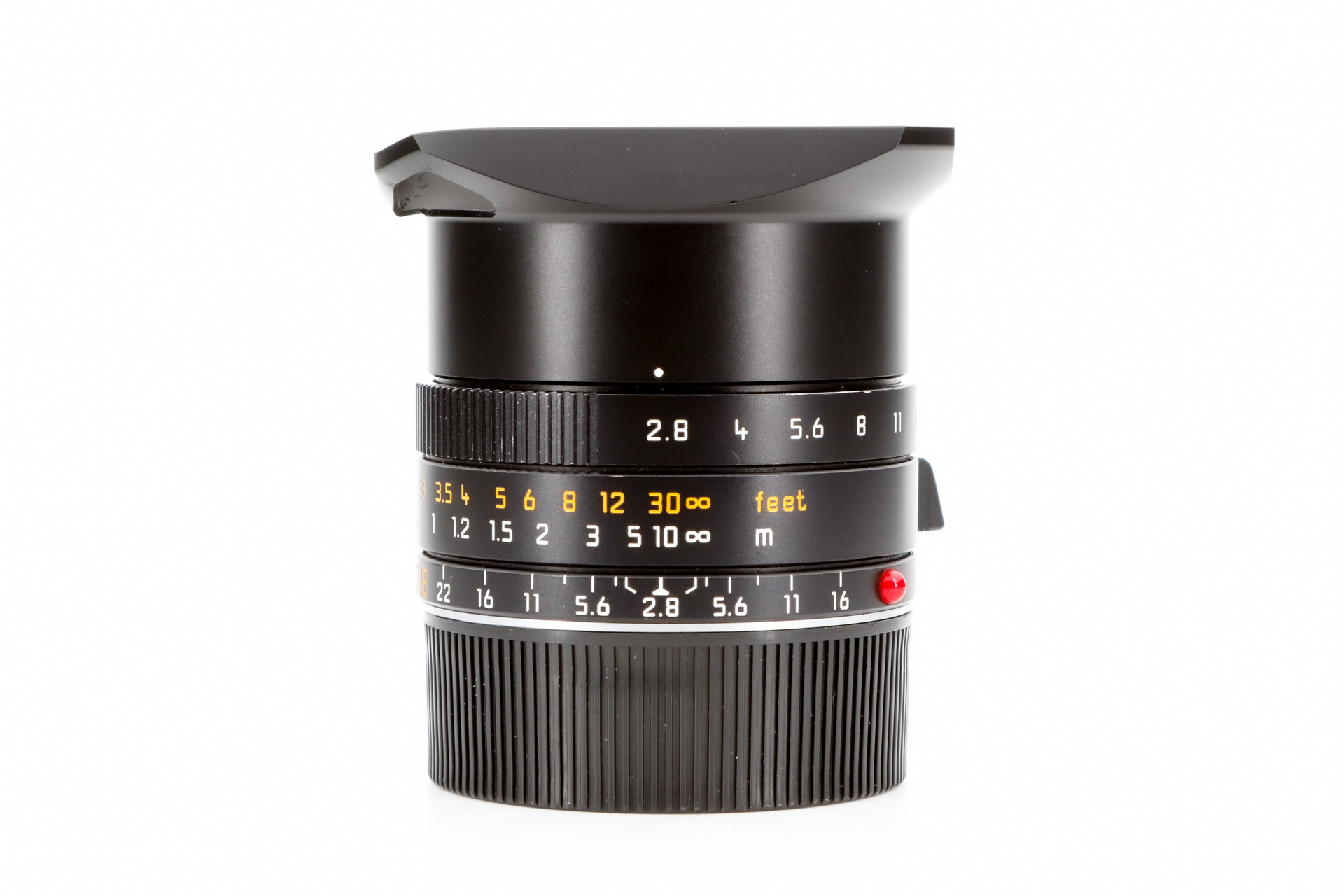 LEICA ELMARIT-M 2.8/28mm ASPH.  black anodized