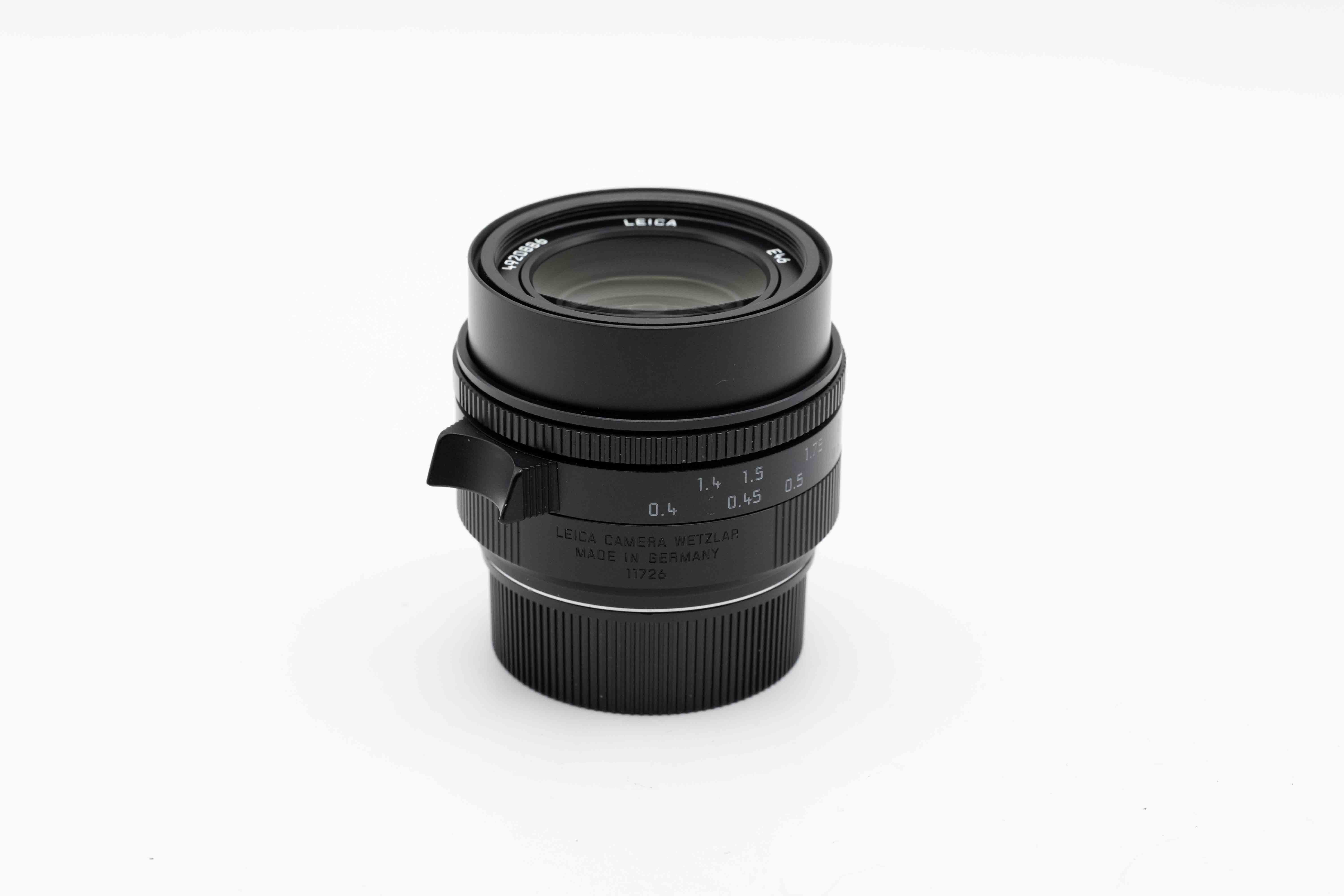 SUMMILUX-M 1:1.4/35 ASPH., schw.elox.