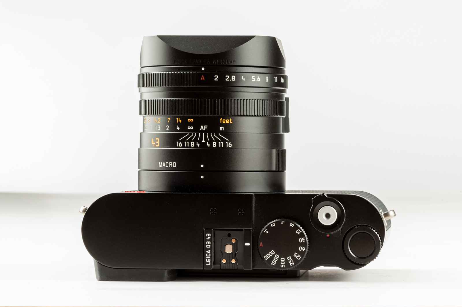 Leica Q3 43, schwarz lack.(Version EU/US/CN)