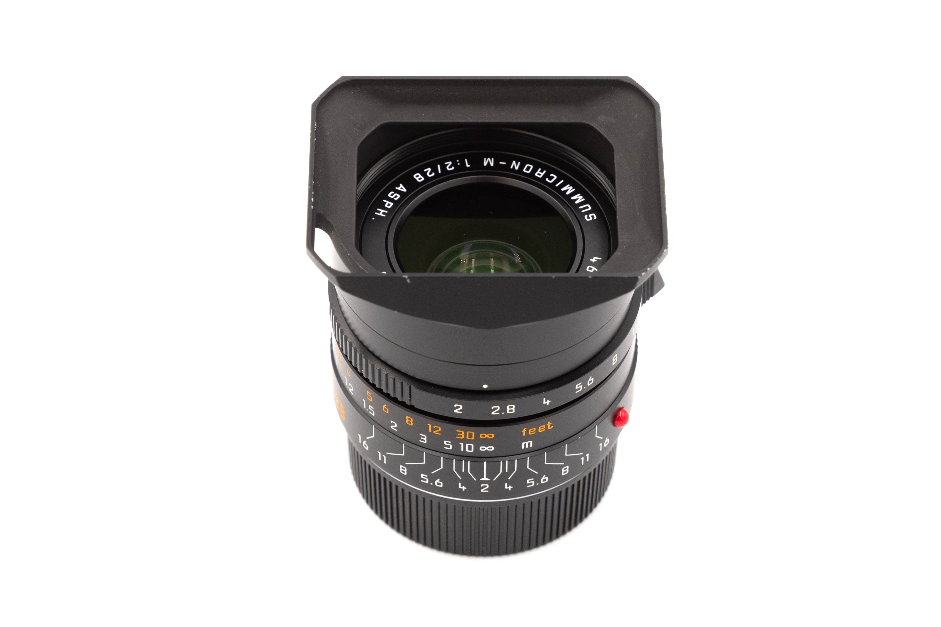 Leica 28mm Summicron-M f2 ASPH. Black