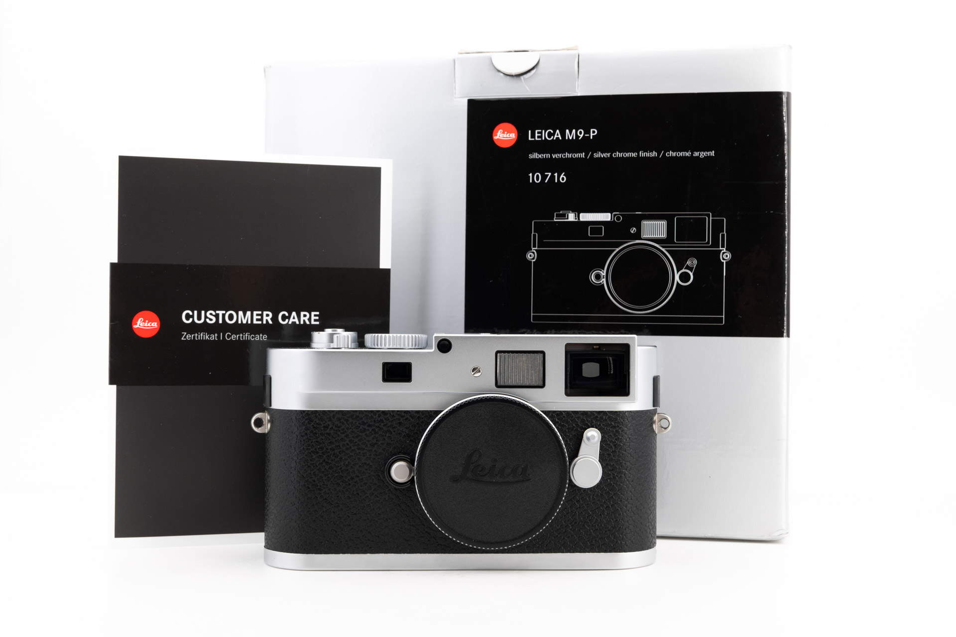 LEICA M9-P, silver chrome-plated