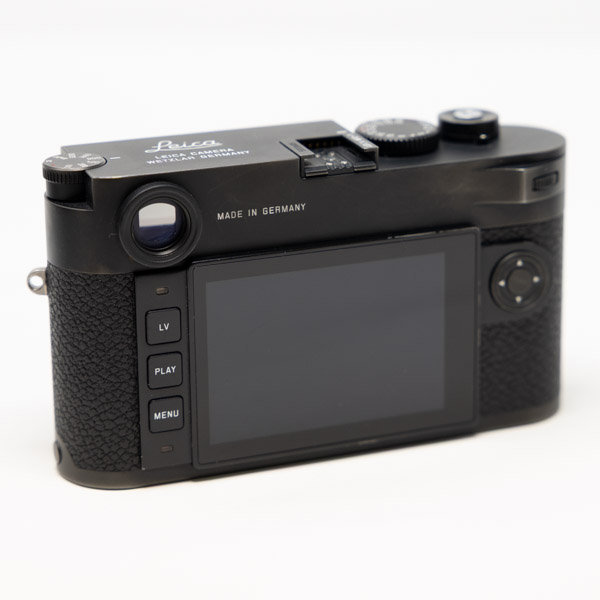 Leica M10-P, schwarz verchromt