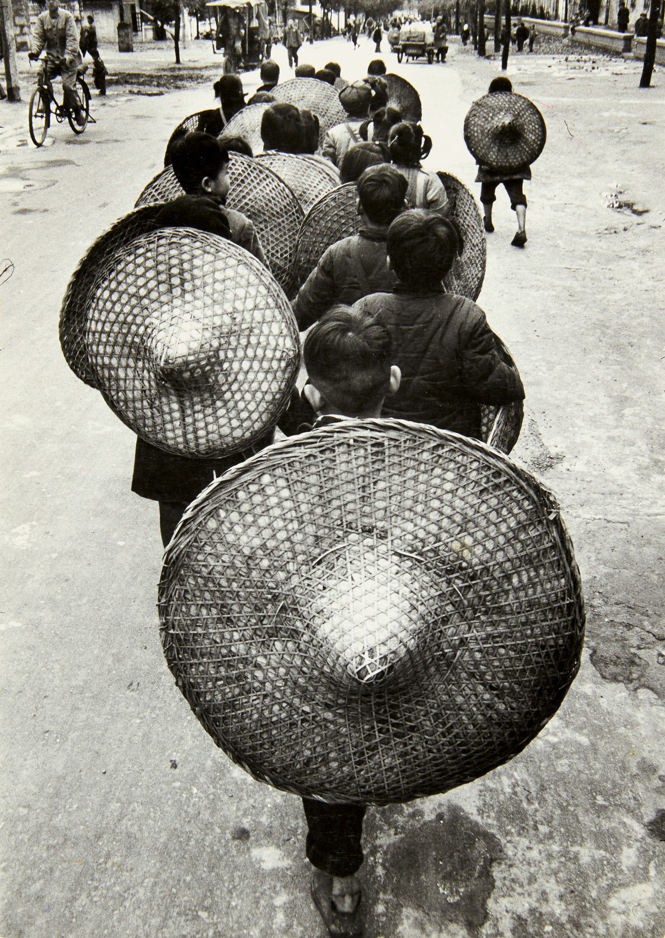 Children on their way to school, Guangxi Province 1965