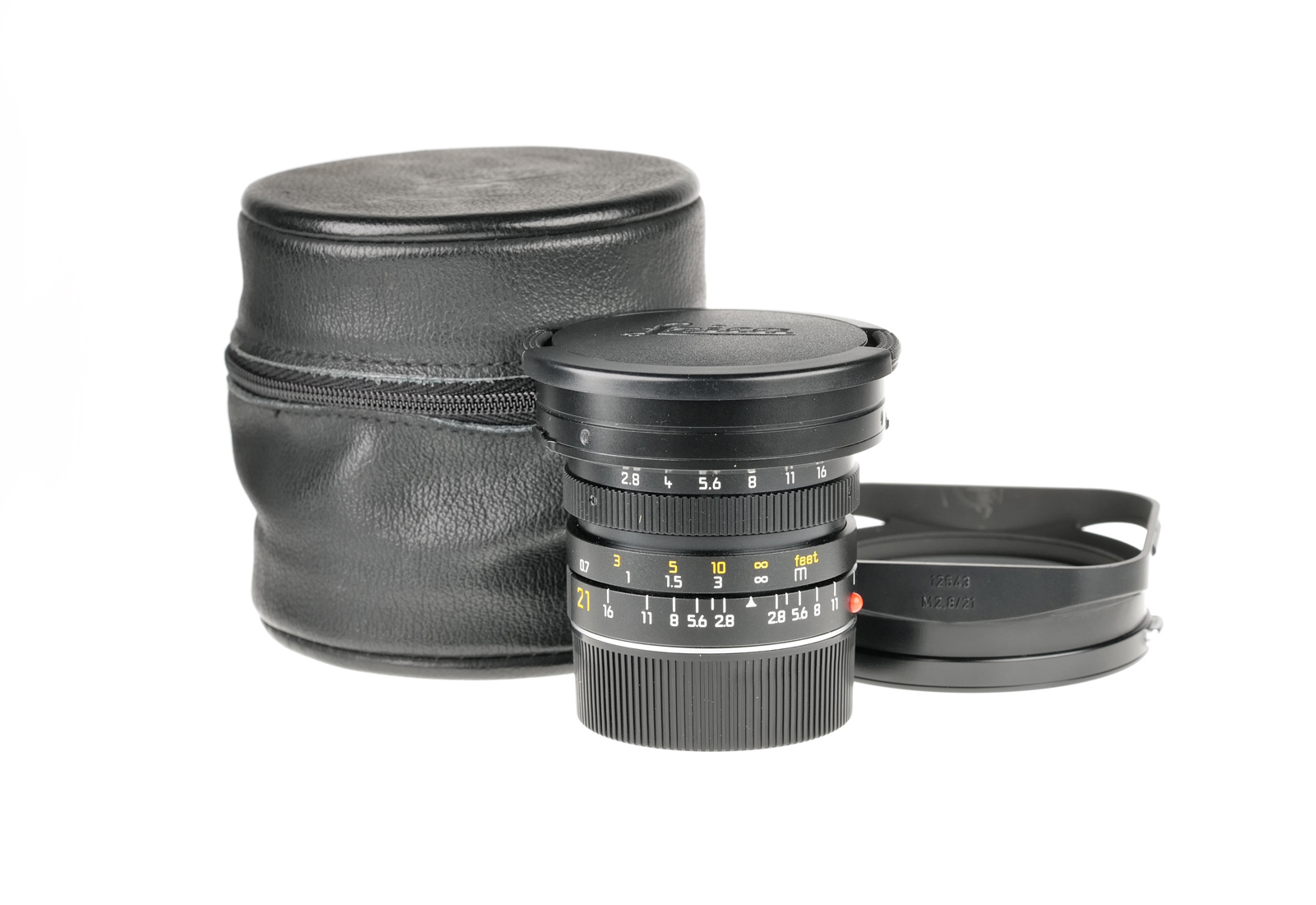 Leica ELMARIT-M 1:2,8/21 MM, schwarz 11134