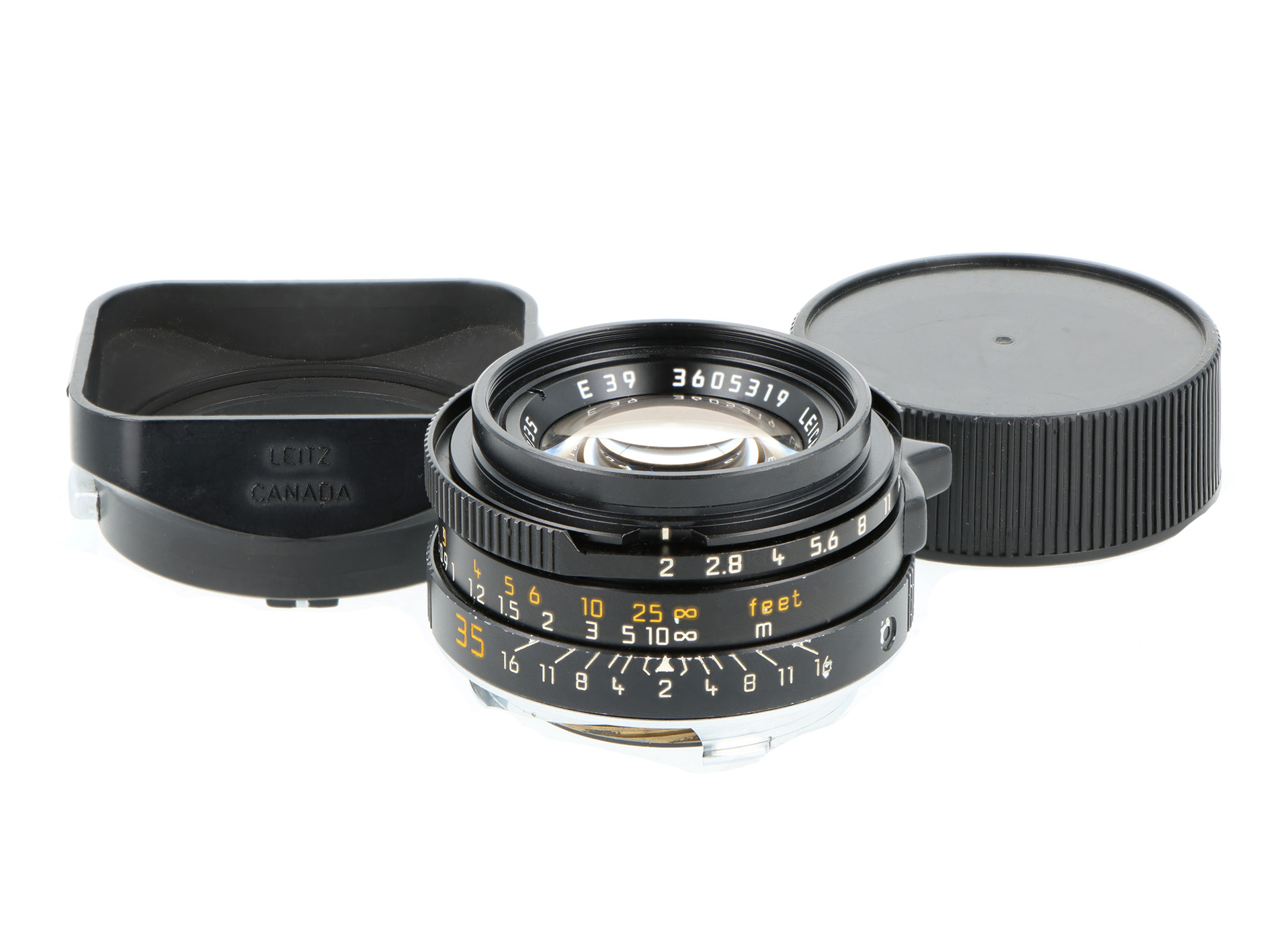 Summicron-M 2/35 MM v4 Germany black (11310) Summicron-M 2/35 MM v4 Germany black (11310)