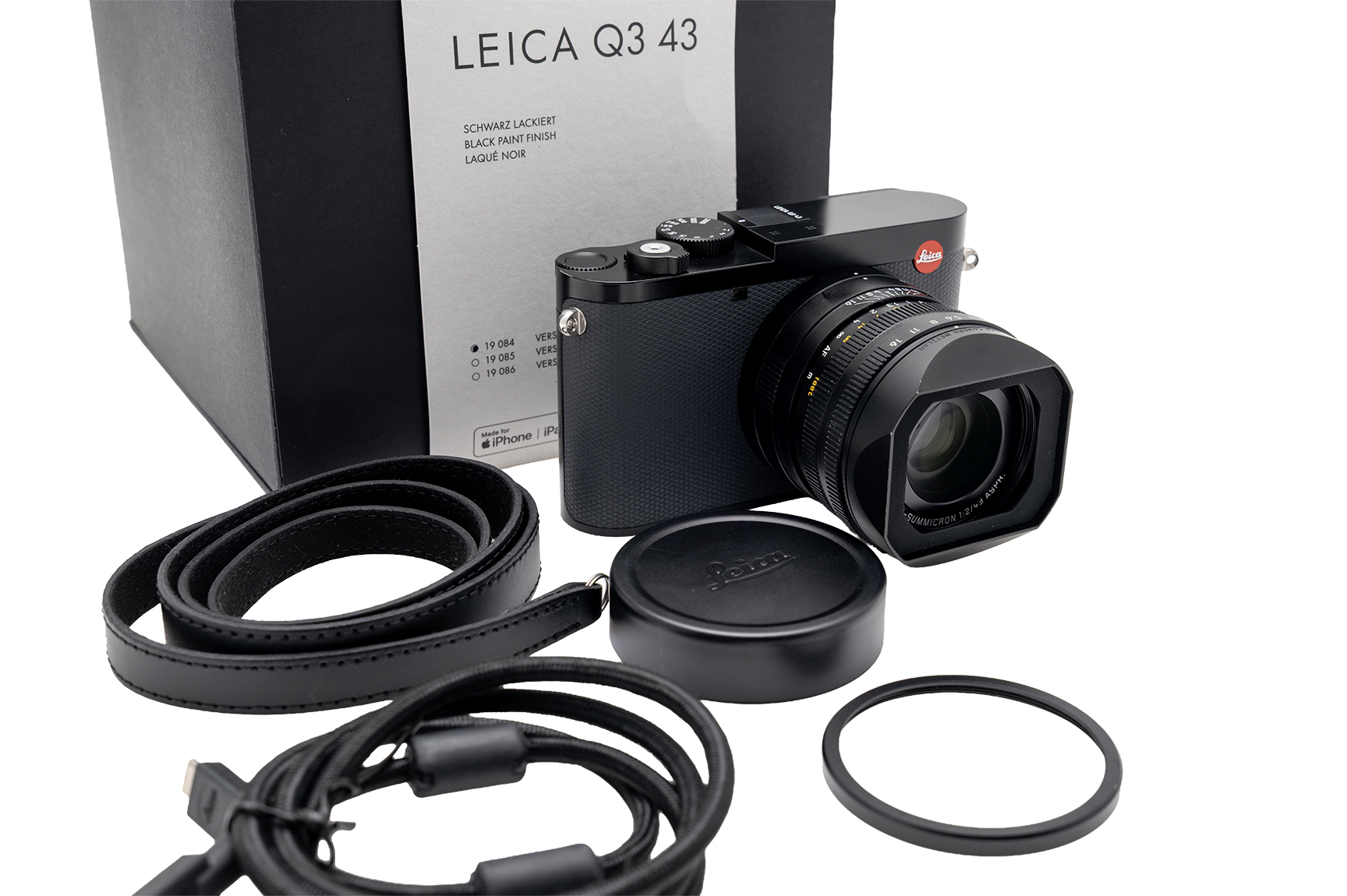 Leica Q3 43, black (Version EU/US/CN) - 19084