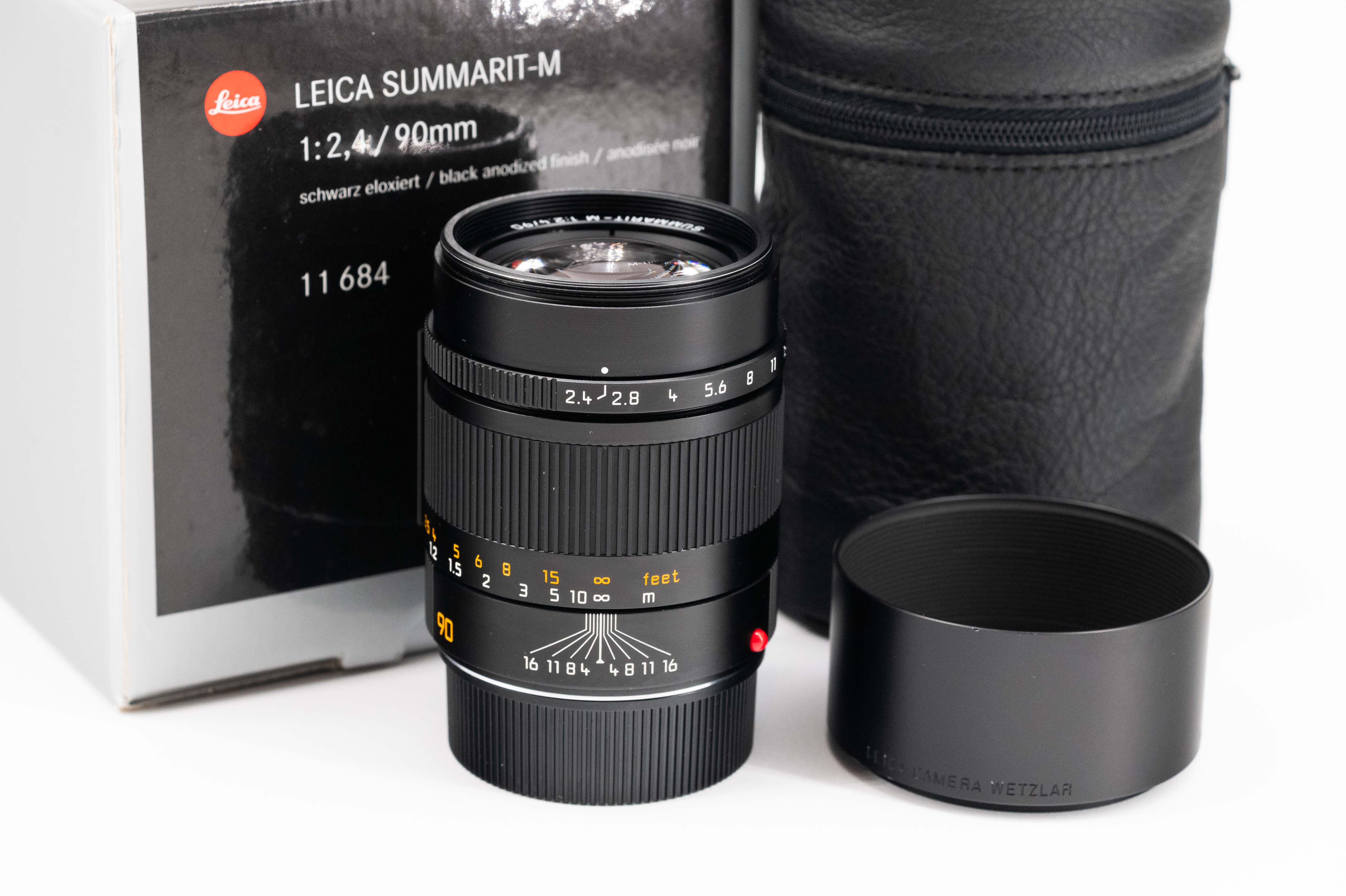 Leica Summarit-M 90mm f/2.4 ASPH Black 11684