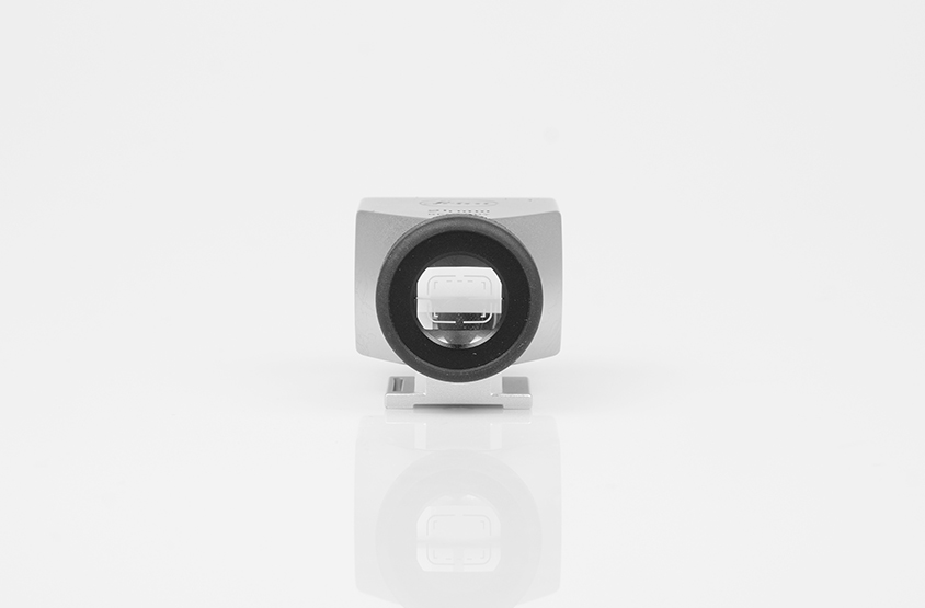 Leica mirror viewfinder M 24mm, silver chrome-plated