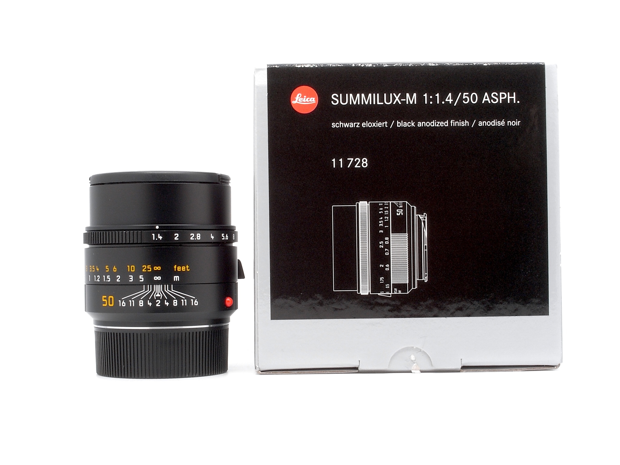 Leica Summilux-M 1.4/50mm ASPH. schwarz 6Bit