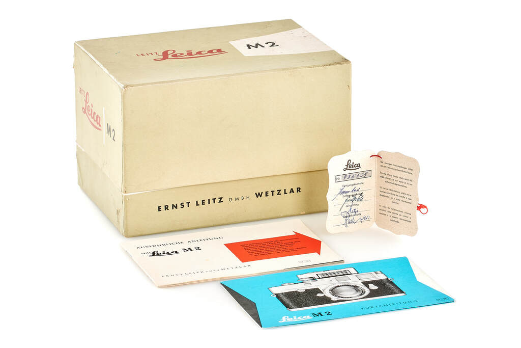 Leica M2 chrome button rewind outfit