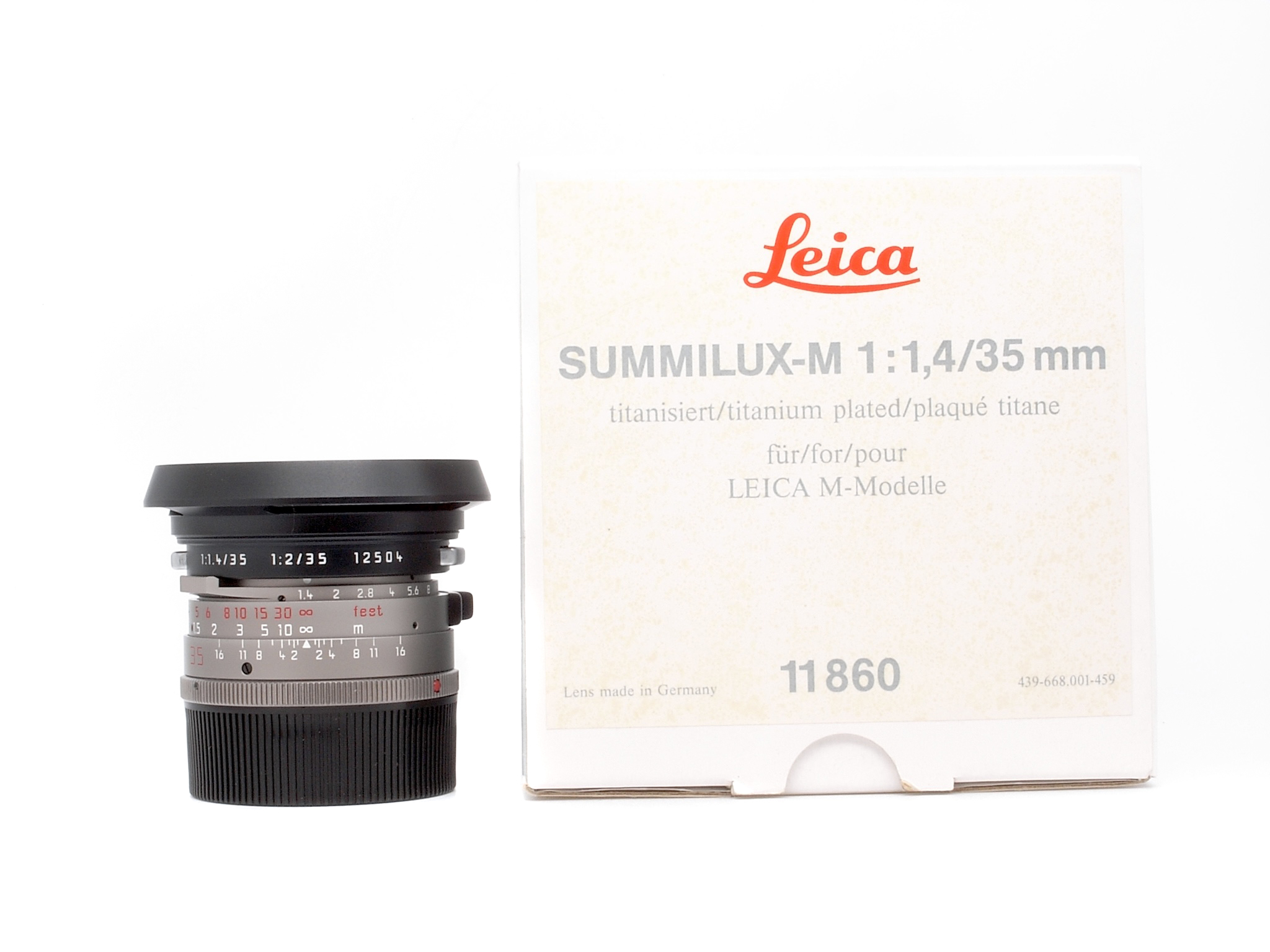 Leica Summilux-M 1.4/35mm titanised