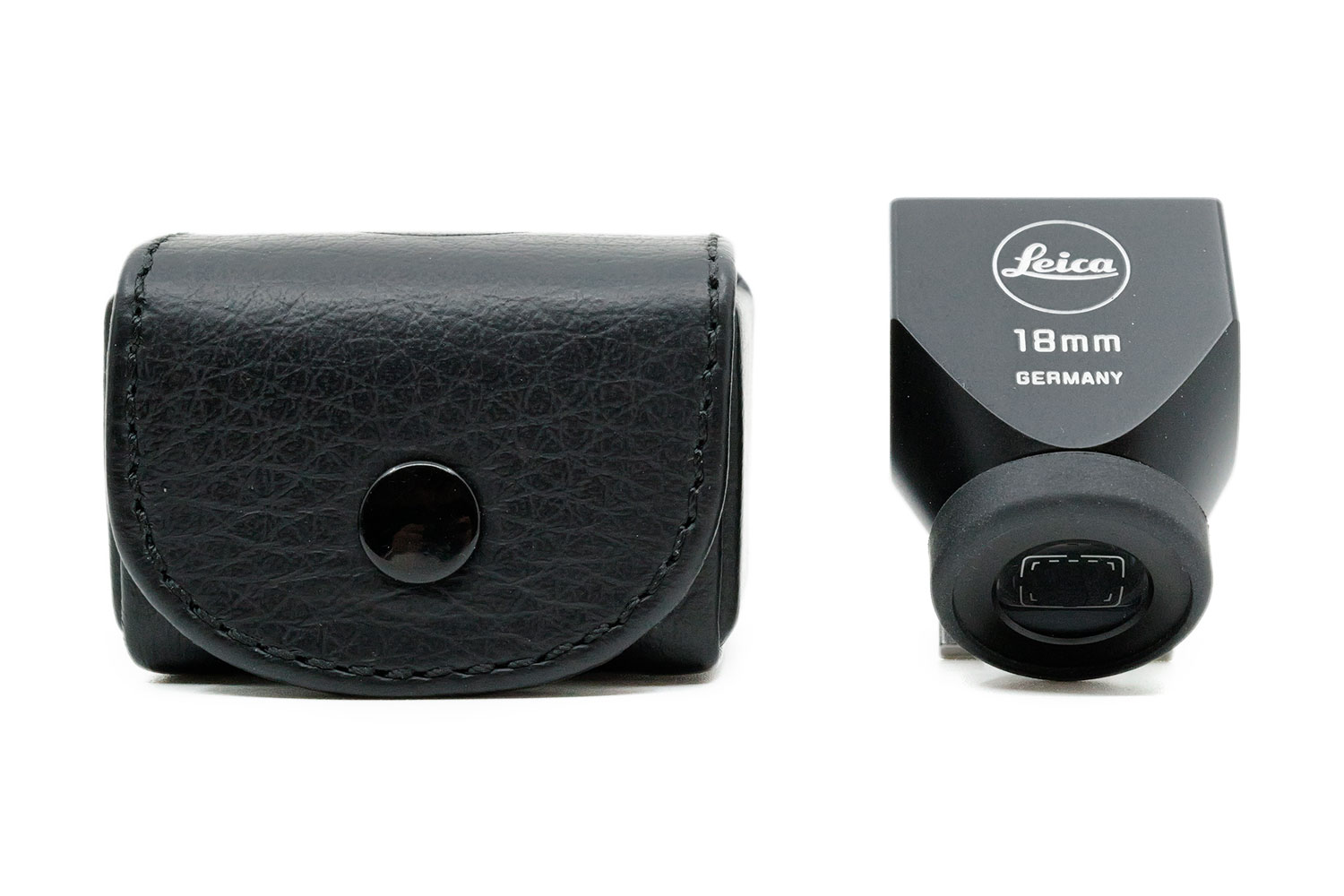 Leica 18mm mirror M-viewfinder, black lacquered (12022)