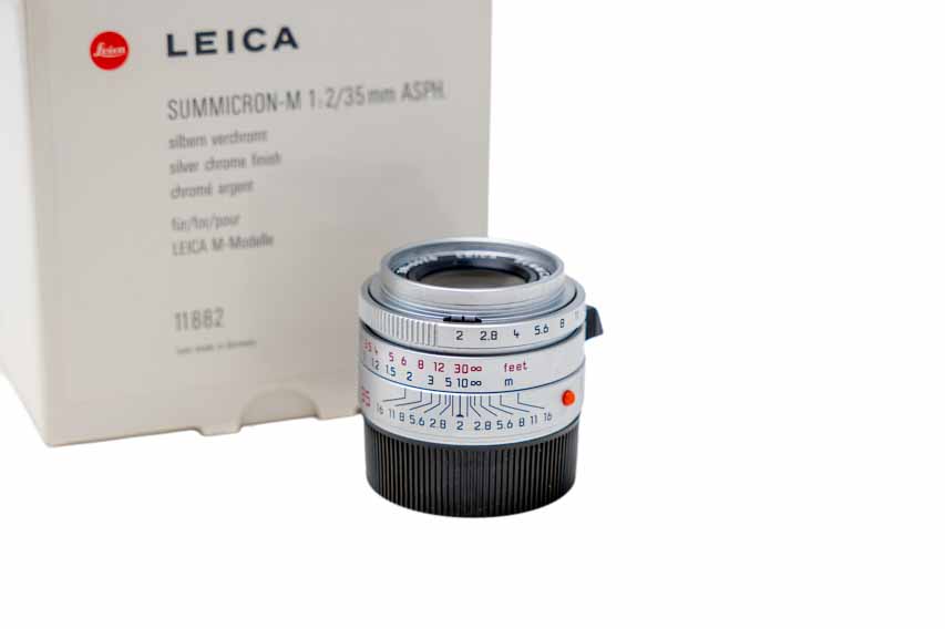 Leica SUMMICRON-M 2/35 mm ASPH., silver - 11882SH
