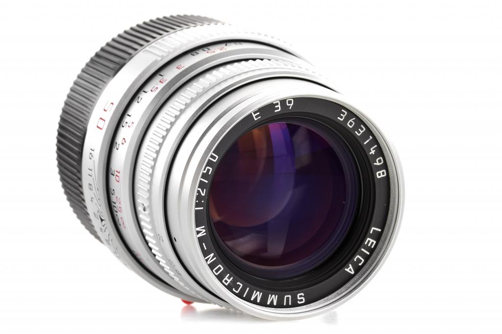 Leica Summicron-M 11825 2/50mm chrome