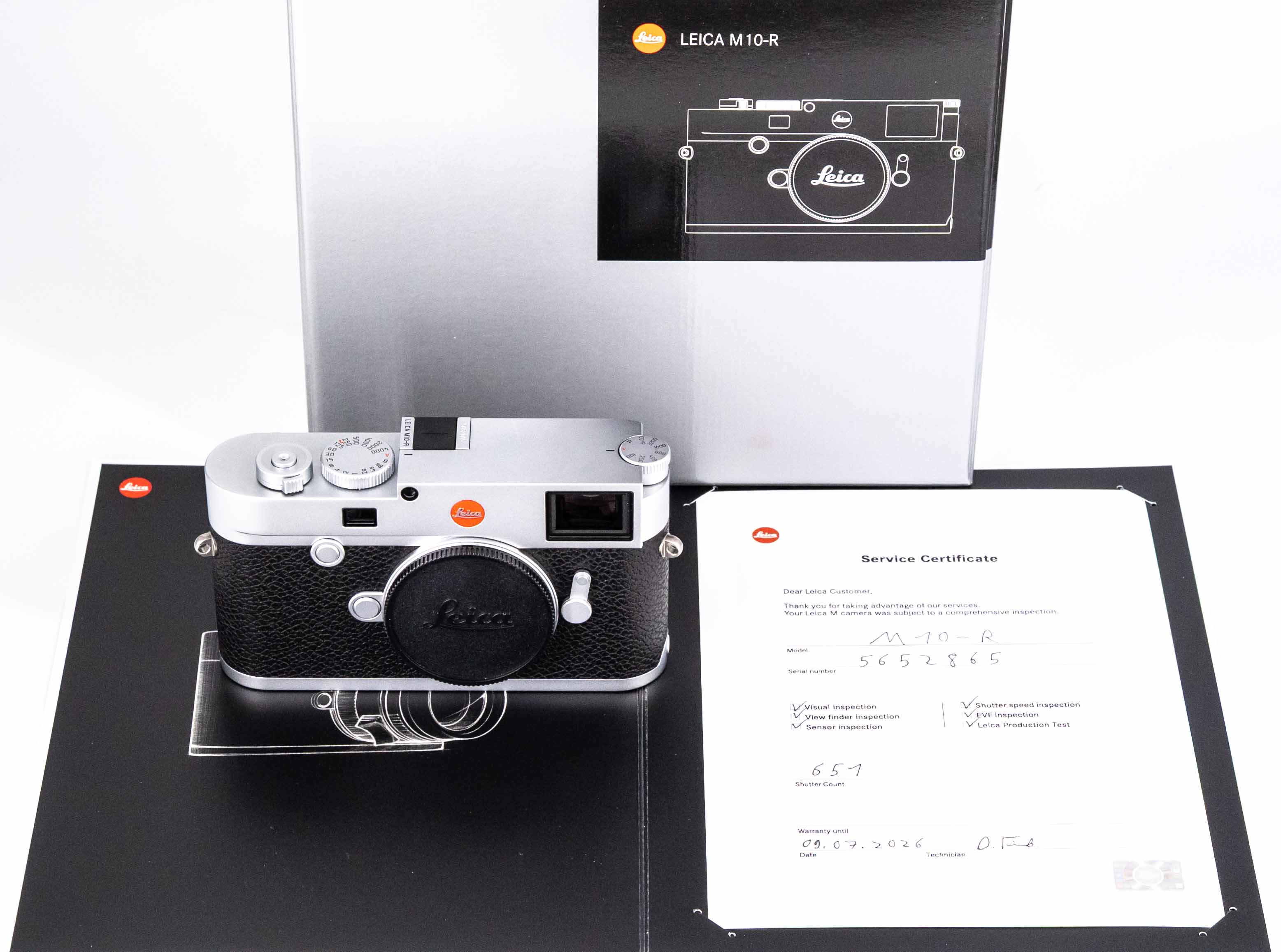M10-R, silver-chrome-plated