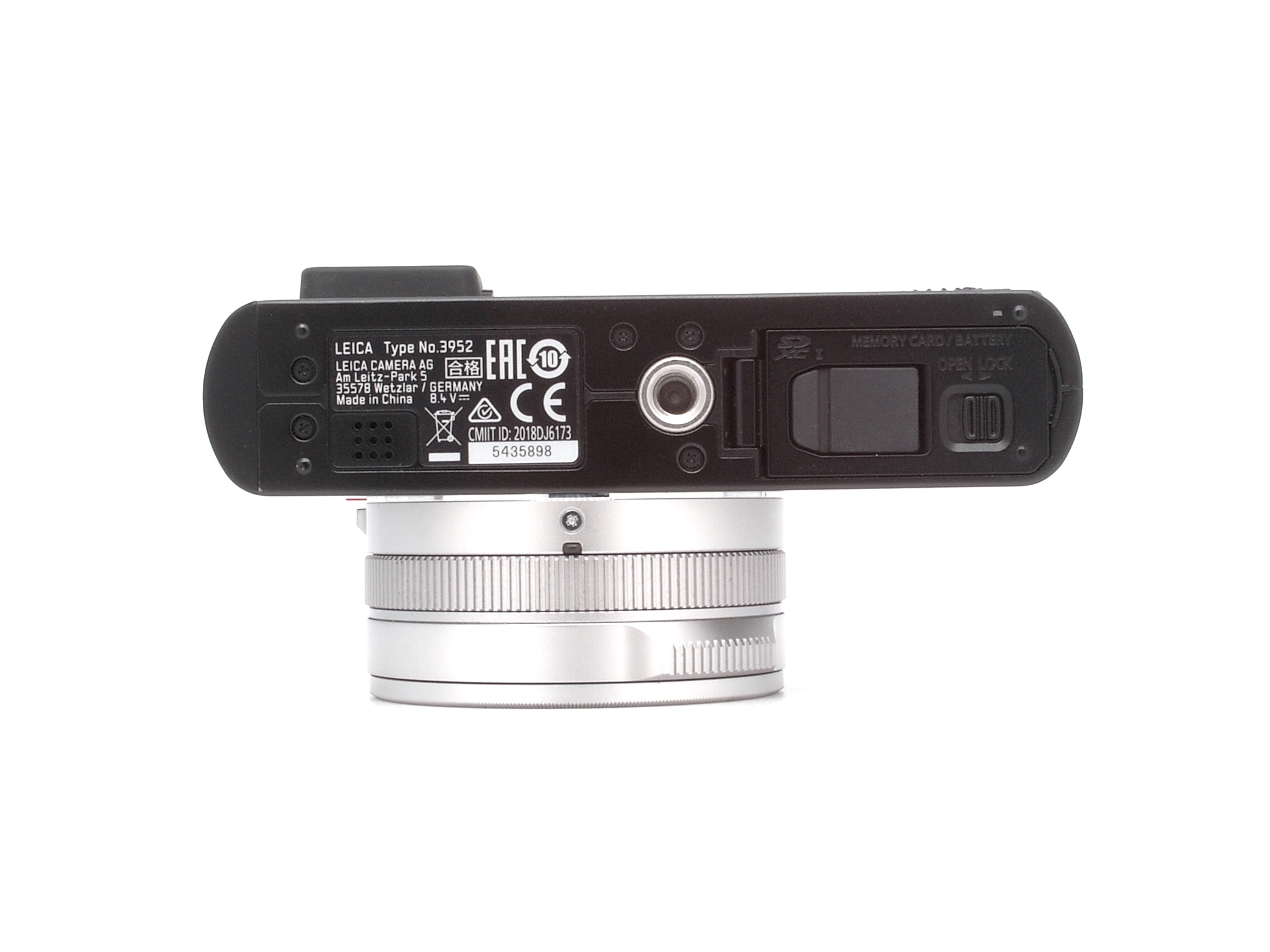 Leica D-Lux 7 silbern eloxiert