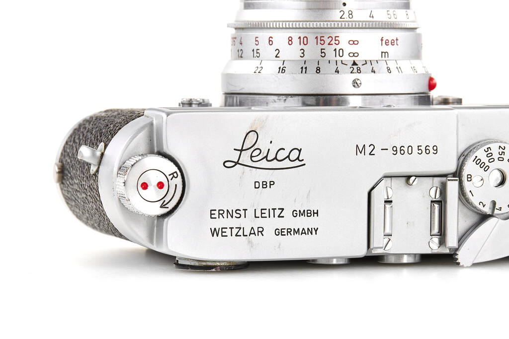 Leica M2 chrome button rewind outfit