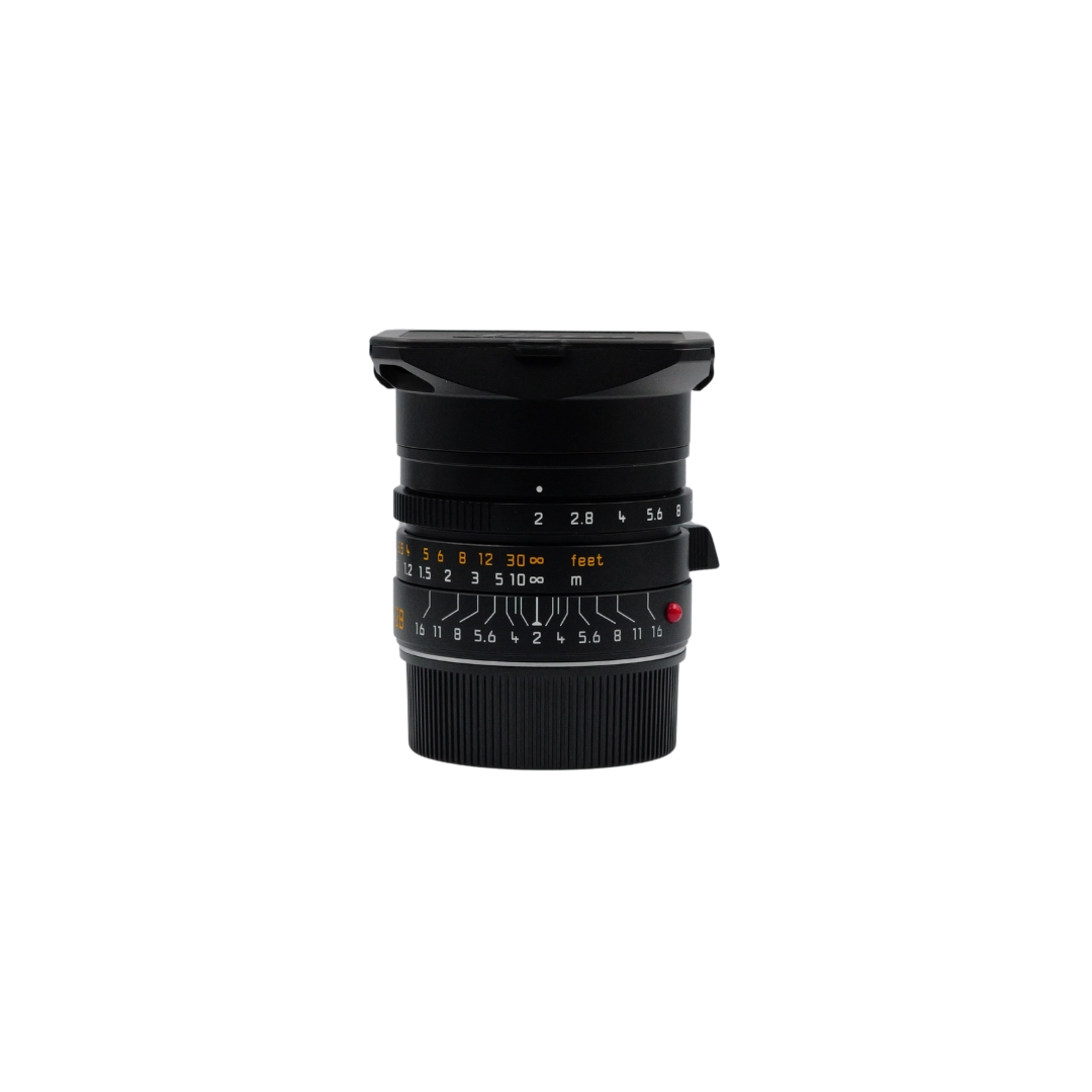 LEICA SUMMICRON-M 28mm f/2 ASPH.,black anodized finish