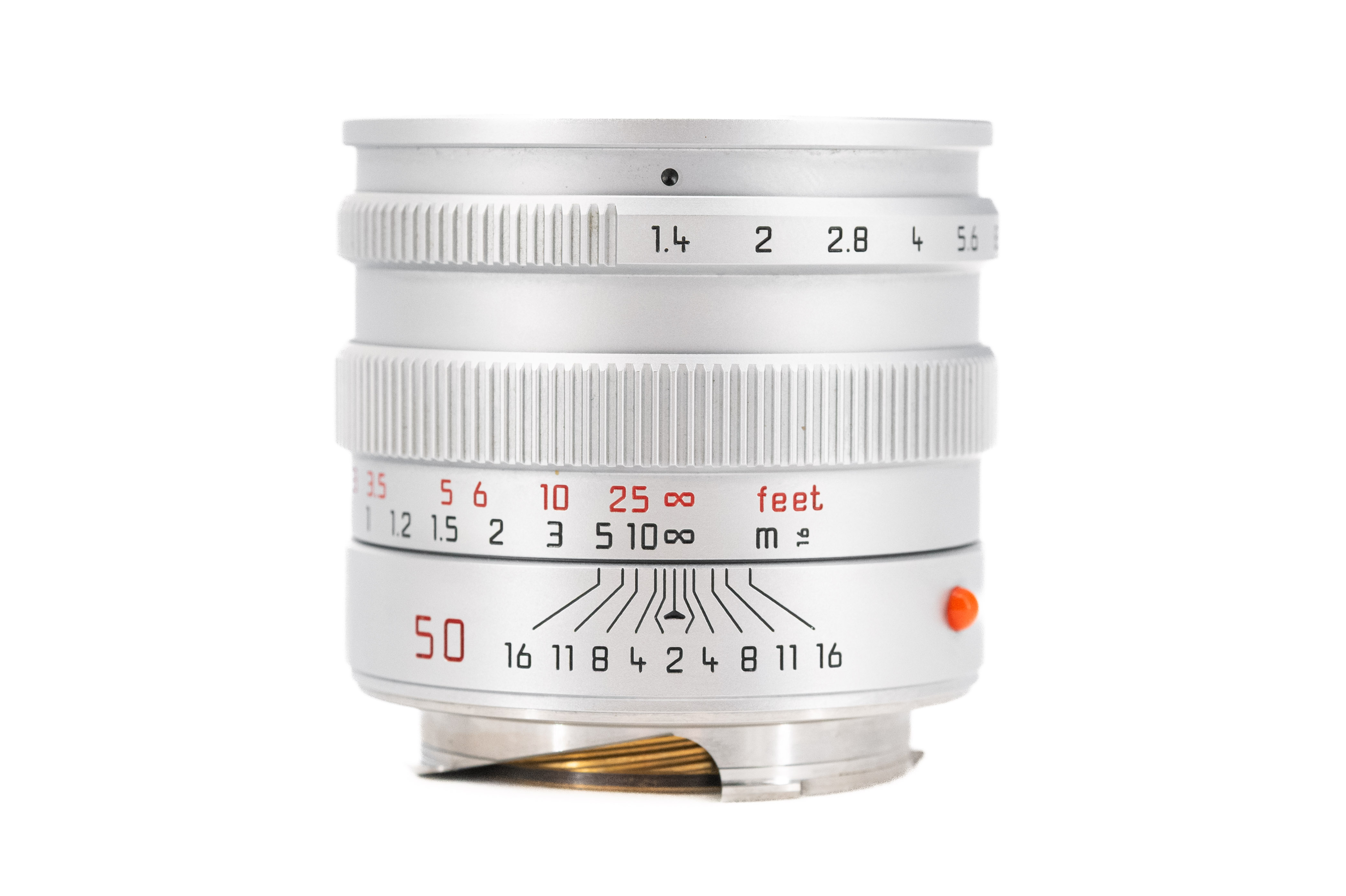 Leica Summilux-M 50mm f/1.4 Pre-ASPH Silver Chrome 11856
