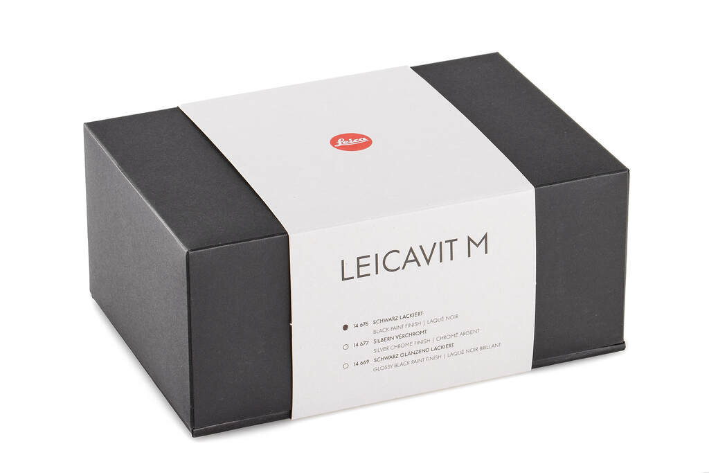 Leica Leicavit M 14676 black paint - like new with 2 years guarantee