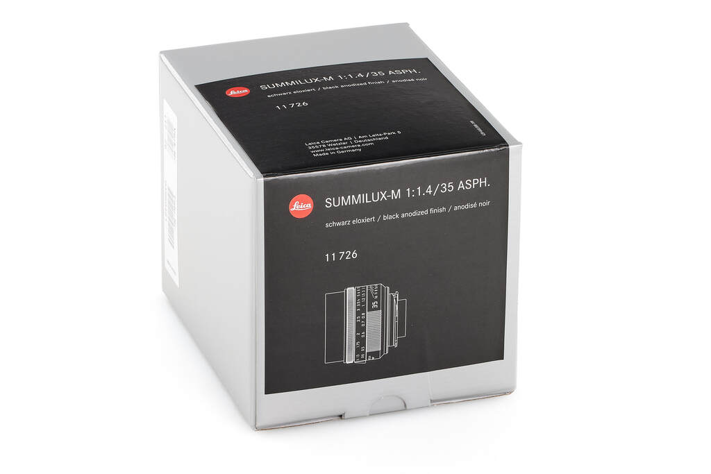 Leica Summilux-M 11726 1,4/35mm black ASPH. - with 2 years guarantee