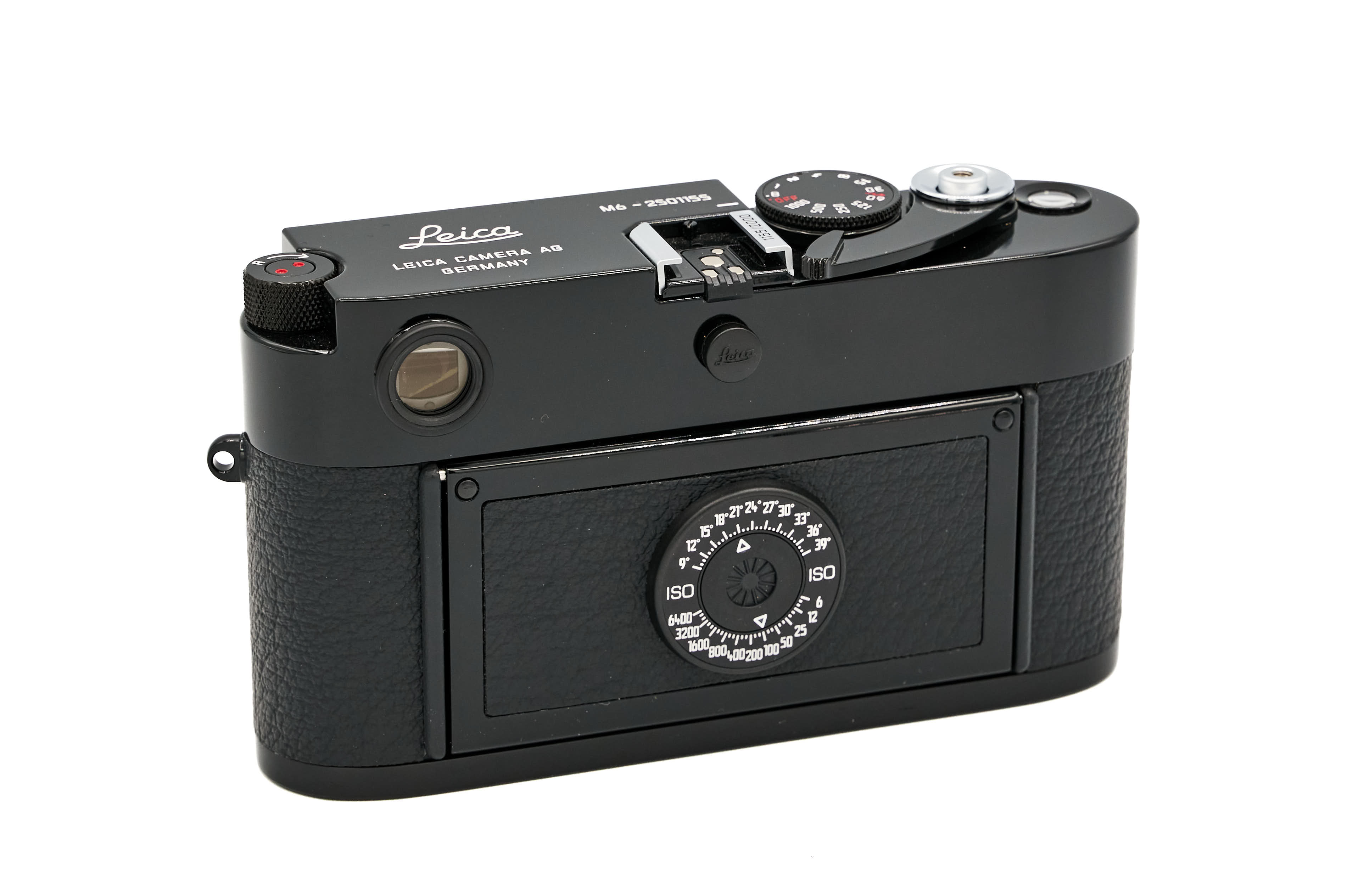 Leica M6 TTL 0.72 black paint Millennium 10442