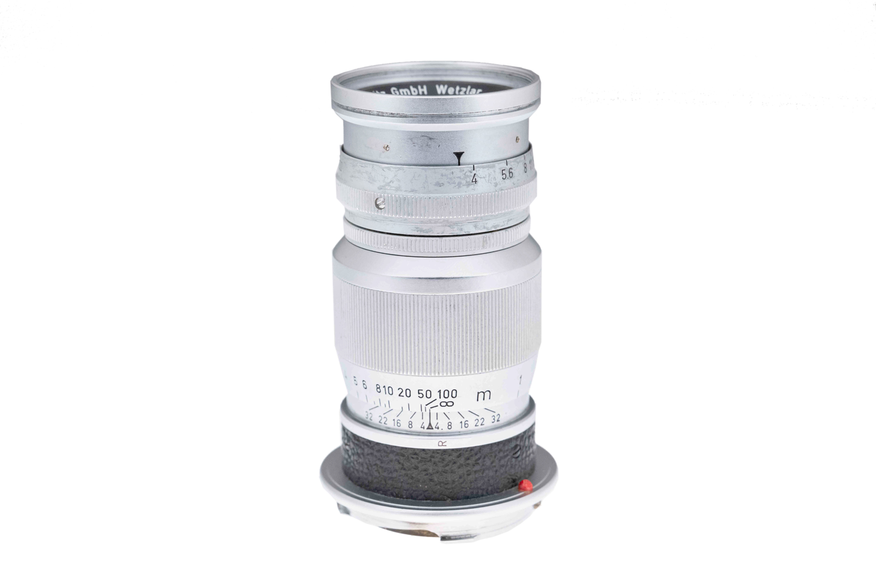 着後レビューで 送料無料】 希少オールクロム！Leica Elmar 90mm F4 ...