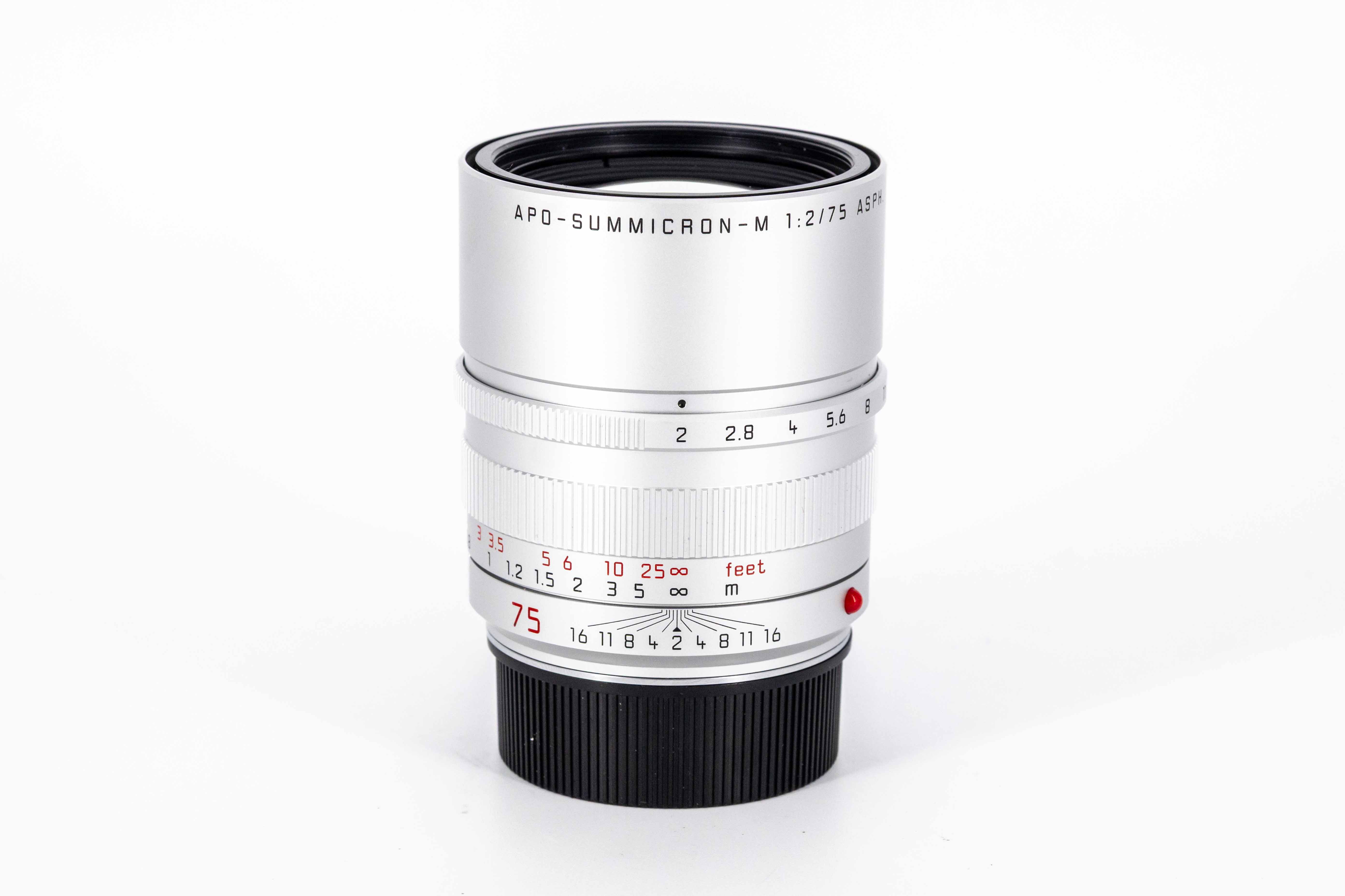 APO-SUMMICRON-M 1:2/75 ASPH., silver