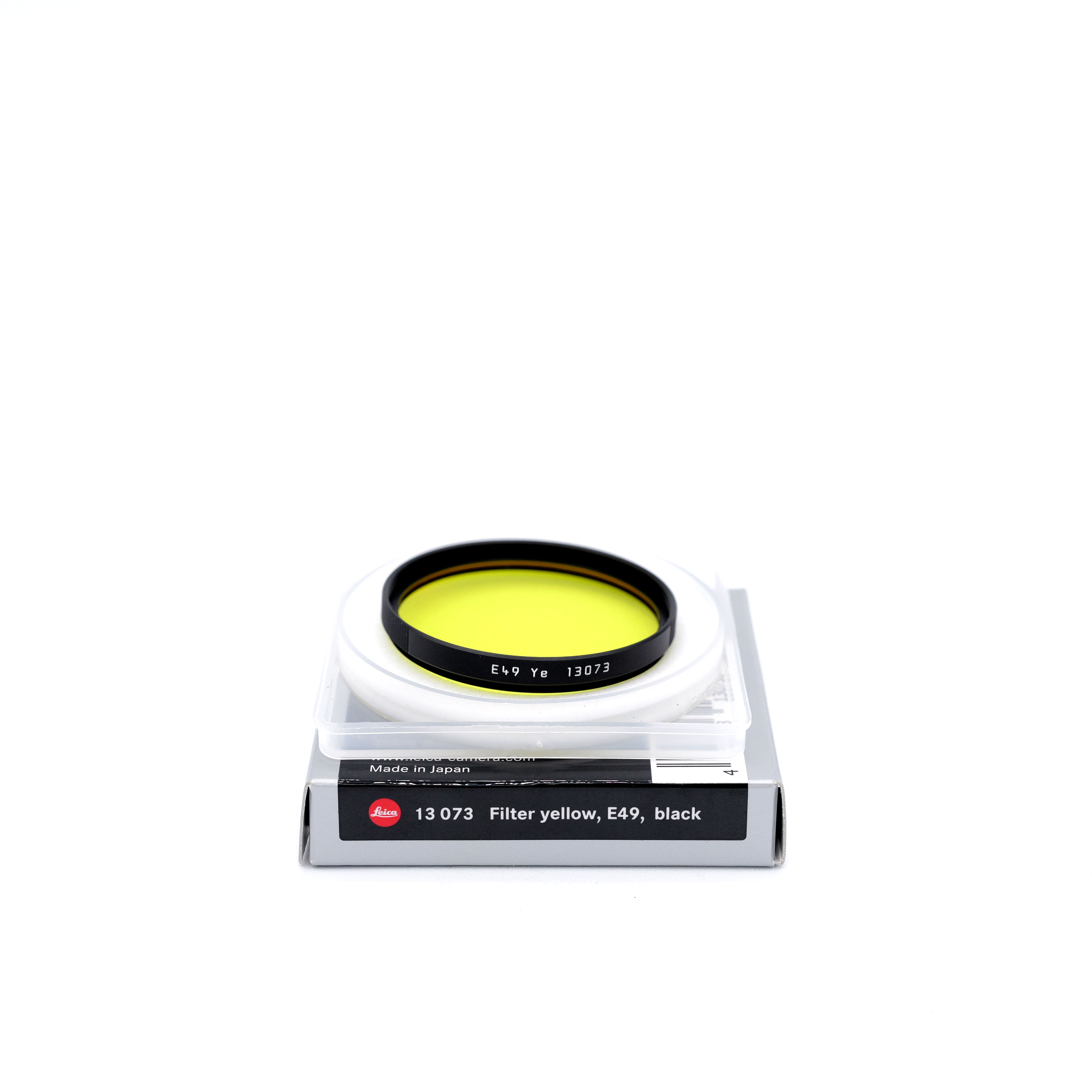 Leica Yellow Filter E49 Black Leica Yellow Filter E49 Black