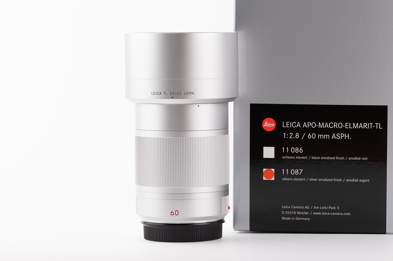 Leica MACRO-ELMARIT-TL 2.8/60, silver Leica MACRO-ELMARIT-TL 2.8/60, silver