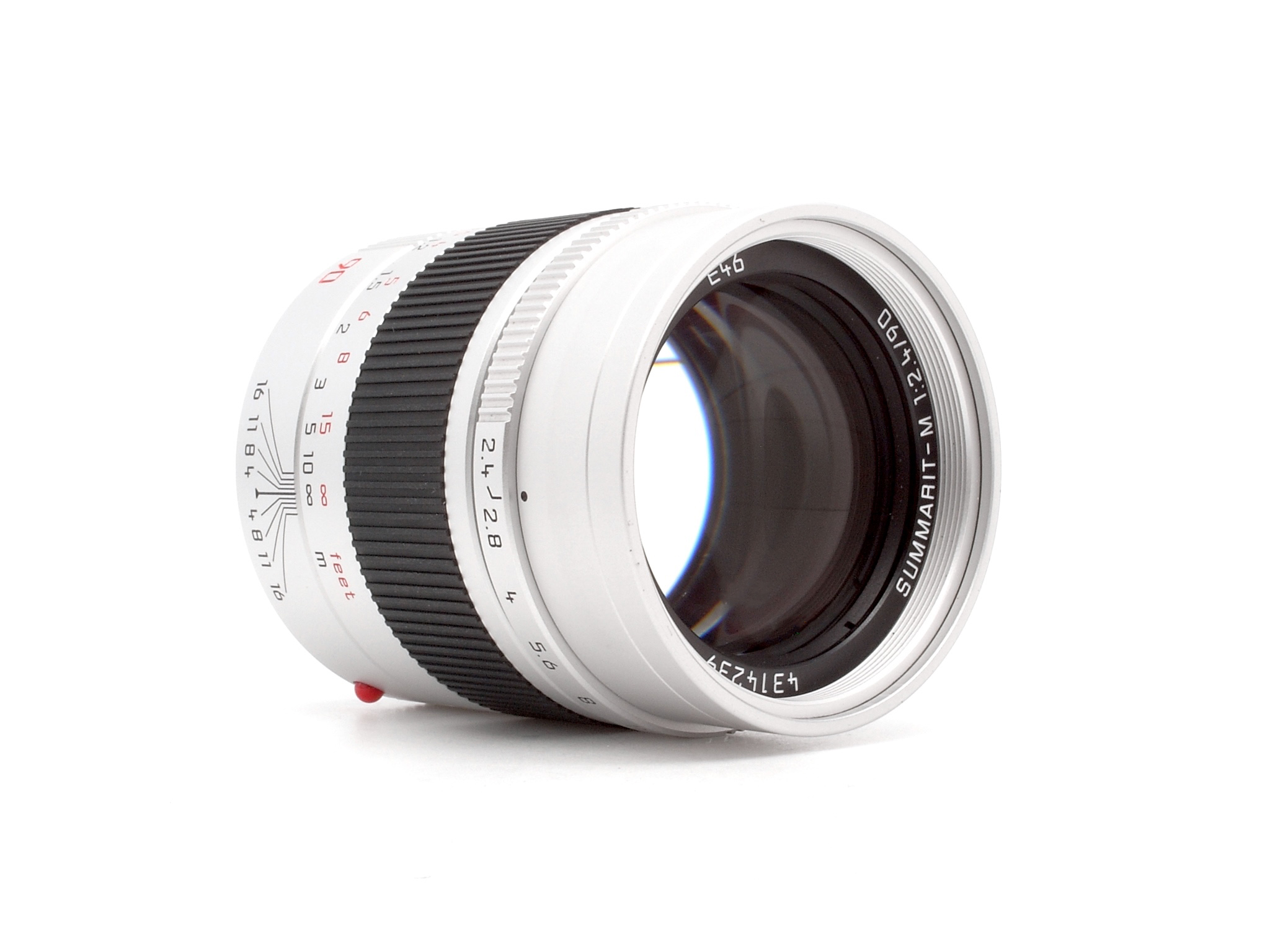 Leica Summarit-M 2.4/90mm silver 6Bit