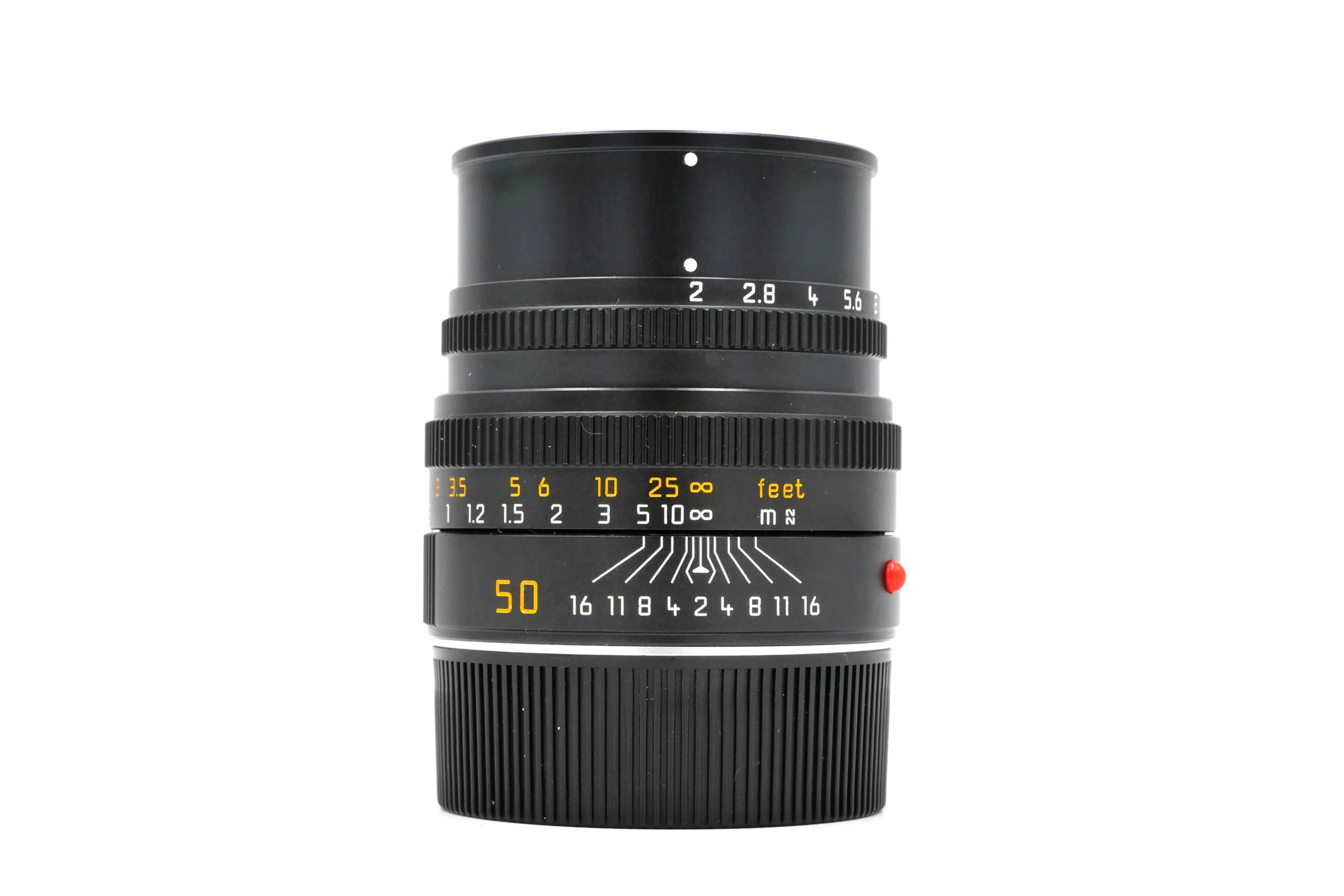 Leica Summicron-M f2 50mm, Black