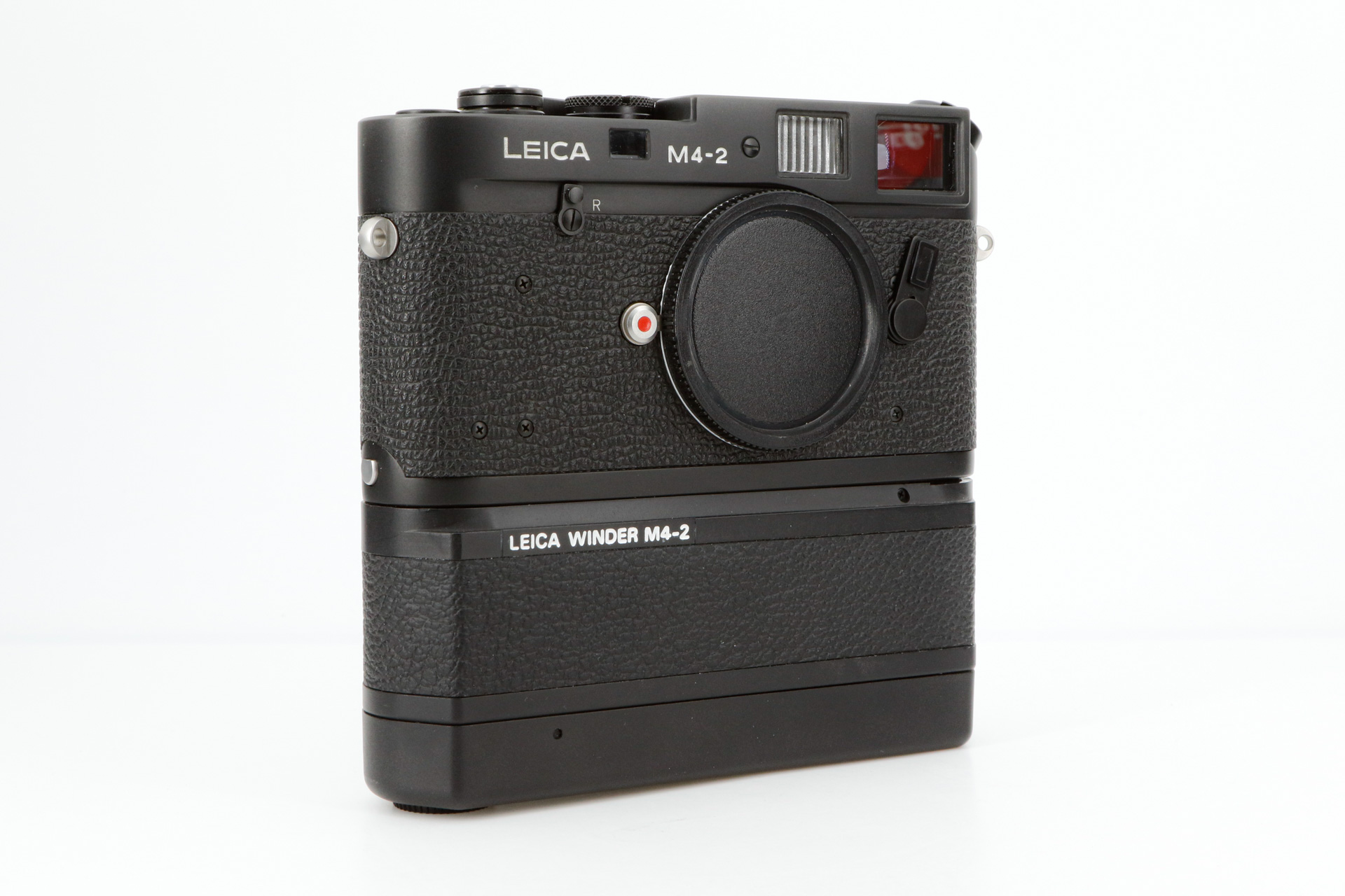 LEICA M4-2 black chrome with Winder M4-2