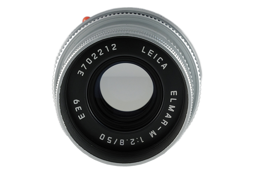 Leica ELMAR-M 1:2,8/50, silver chrome finish, collapsible 11823