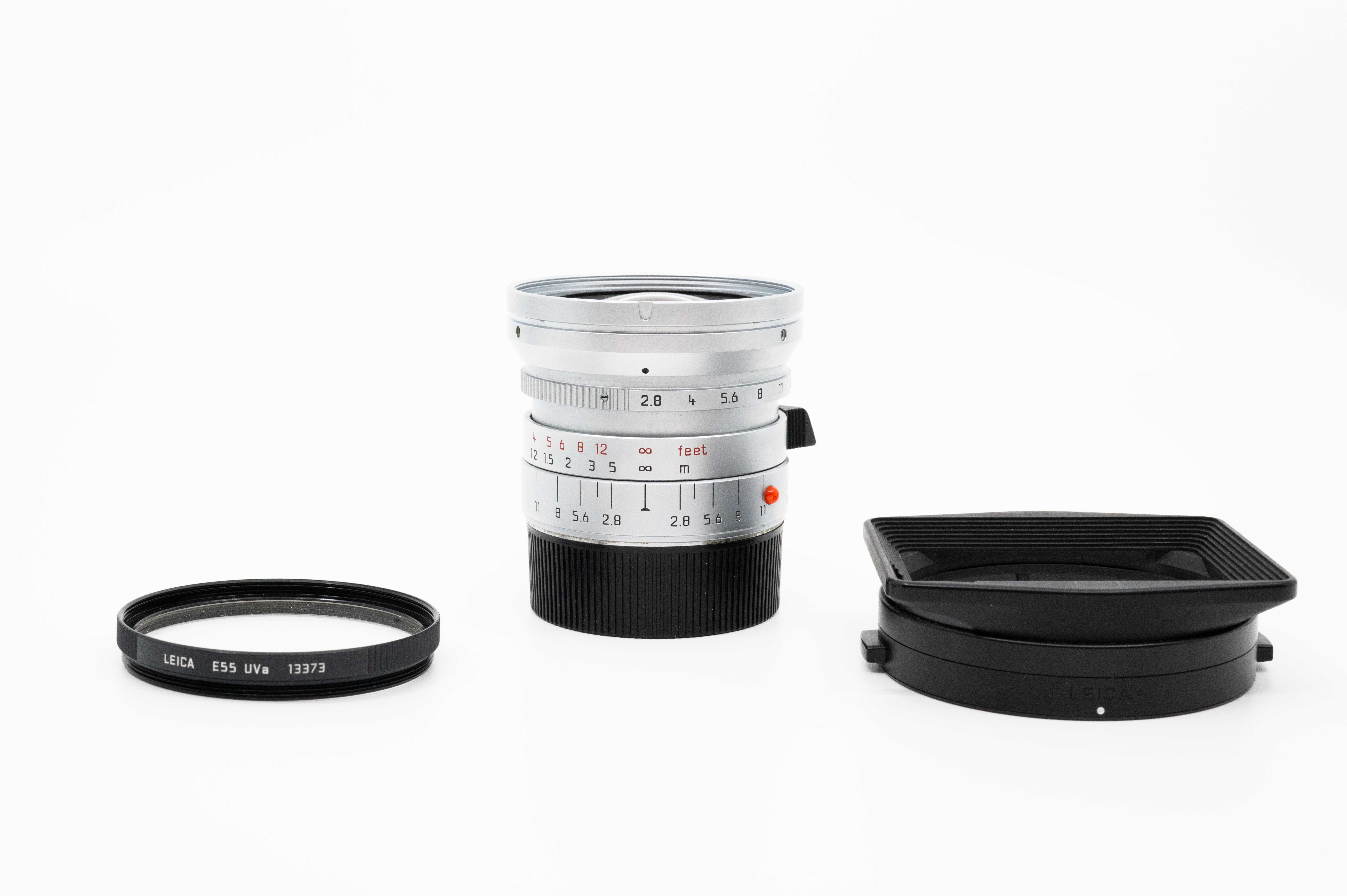Leica Elmarit-M 2.8/21 ASPH silber (11897)