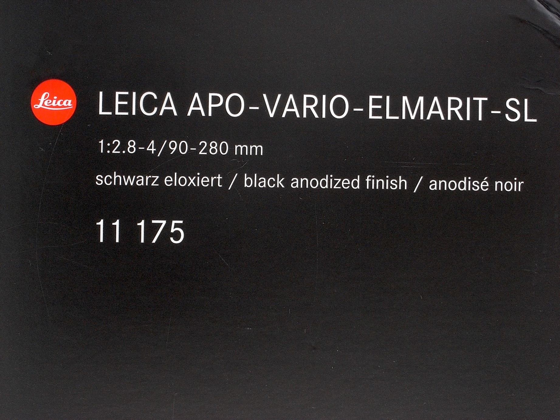 Leica APO-Vario-Elmarit-SL 2.8-4.0/90-280mm