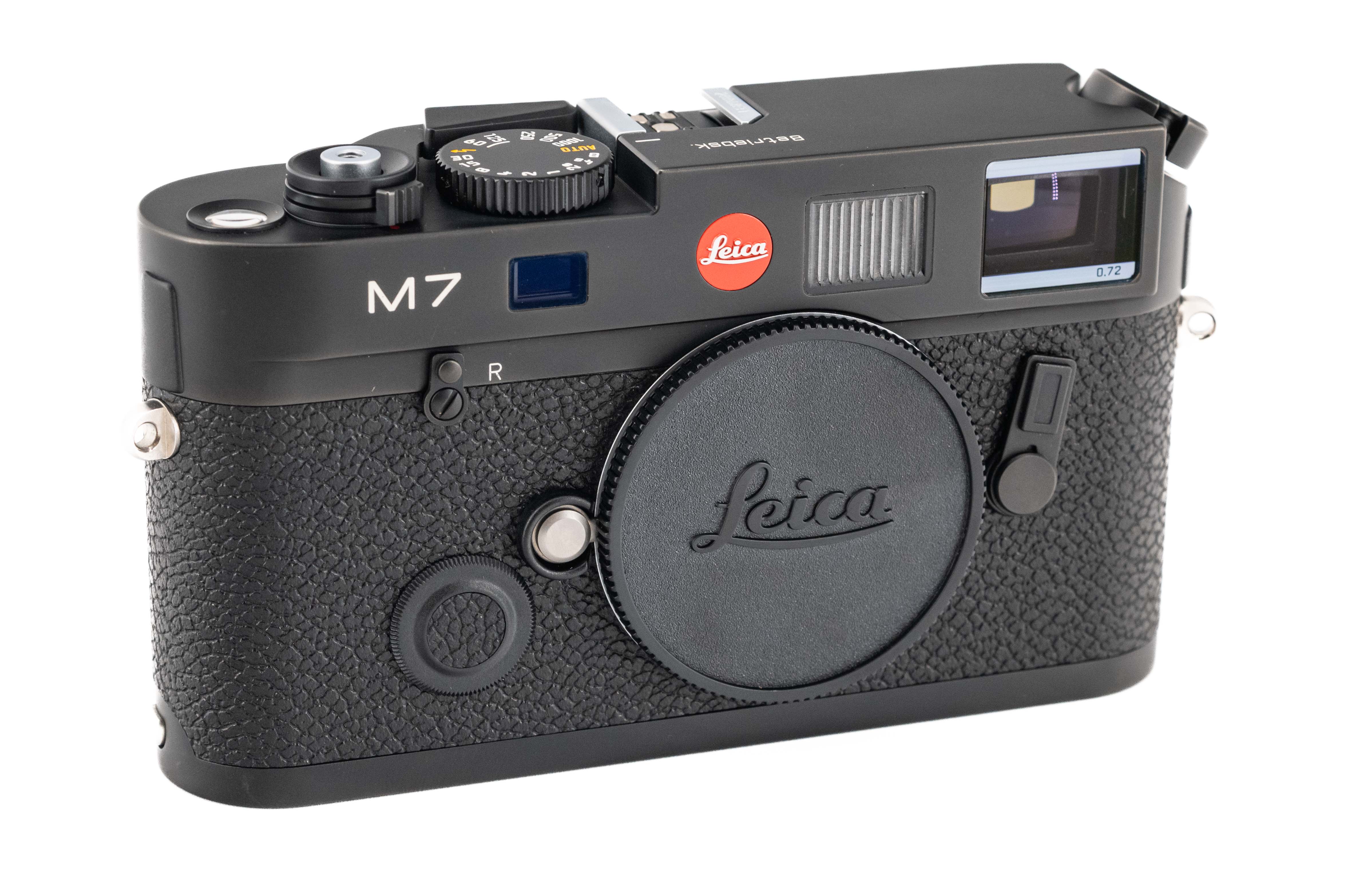 Leica M7 Black Chrome Betriebskamera 10513