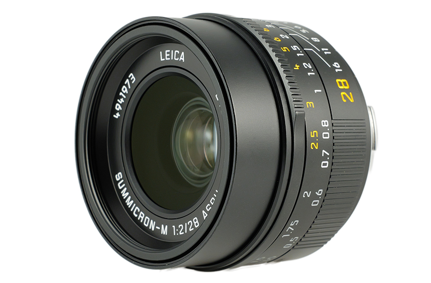 LEICA SUMMICRON-M 1:2/28 ASPH, schwarz eloxiert 11618