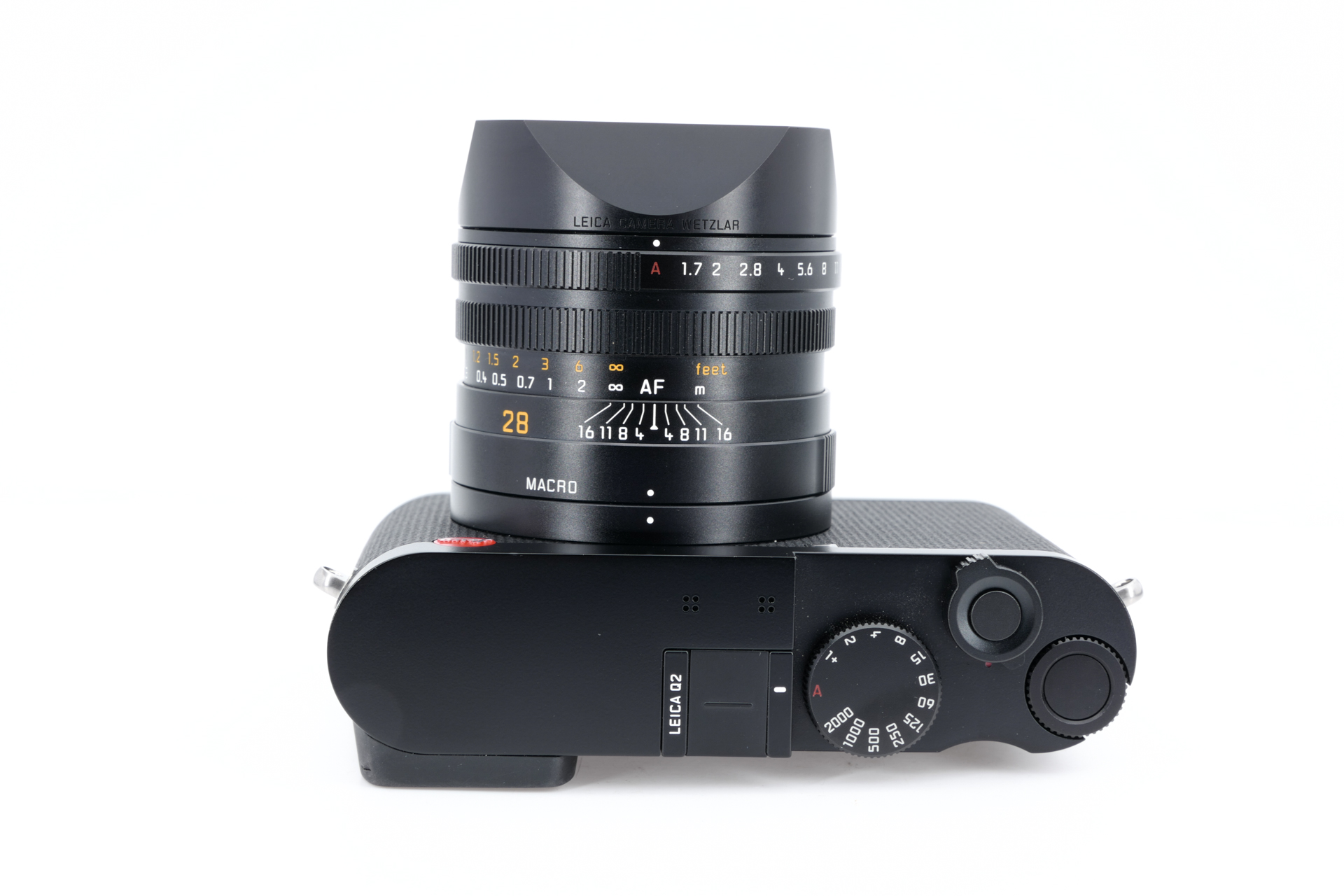 LEICA Q2 schwarz eloxiert