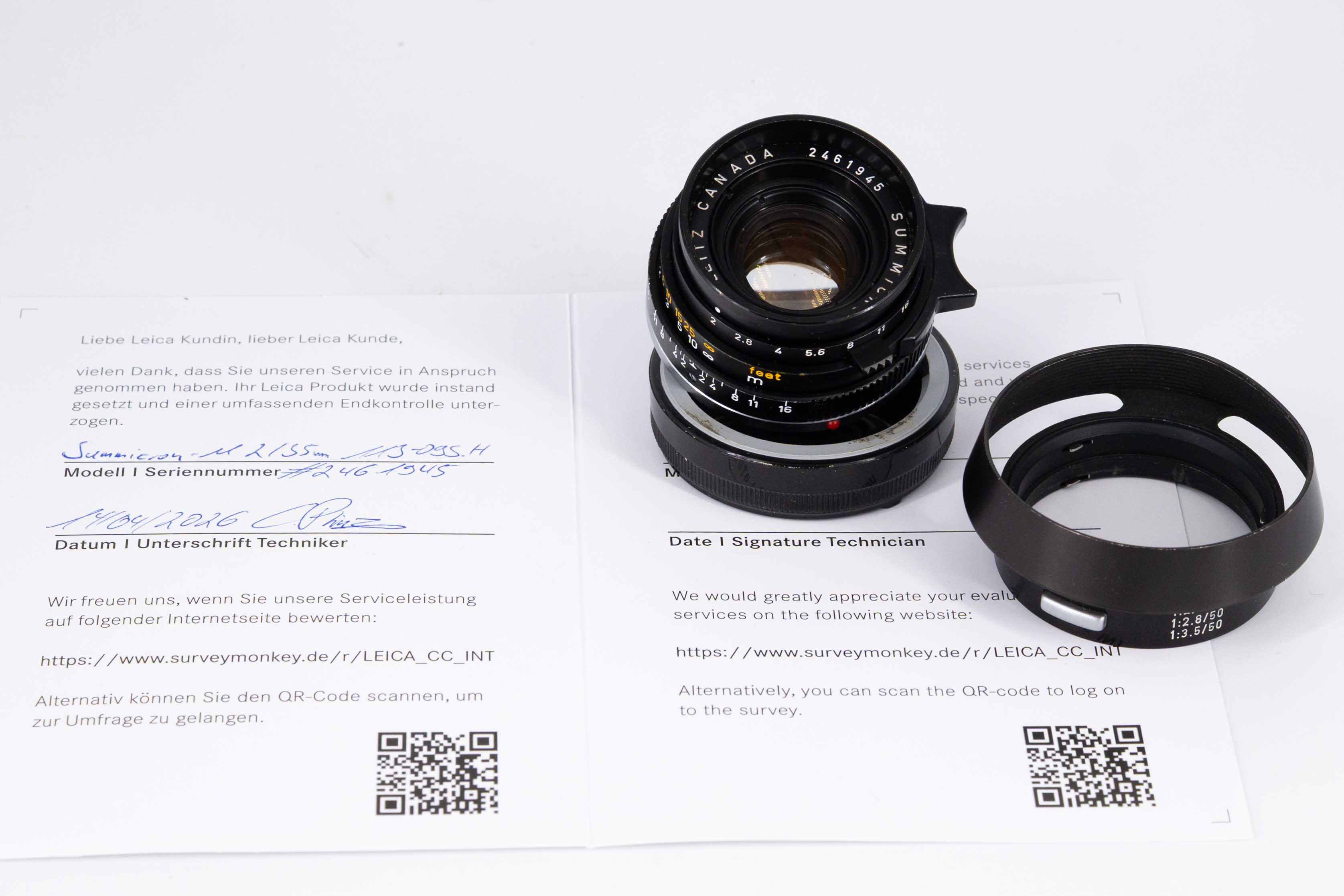 Summicron-M 1:2 / 35mm (Version III)