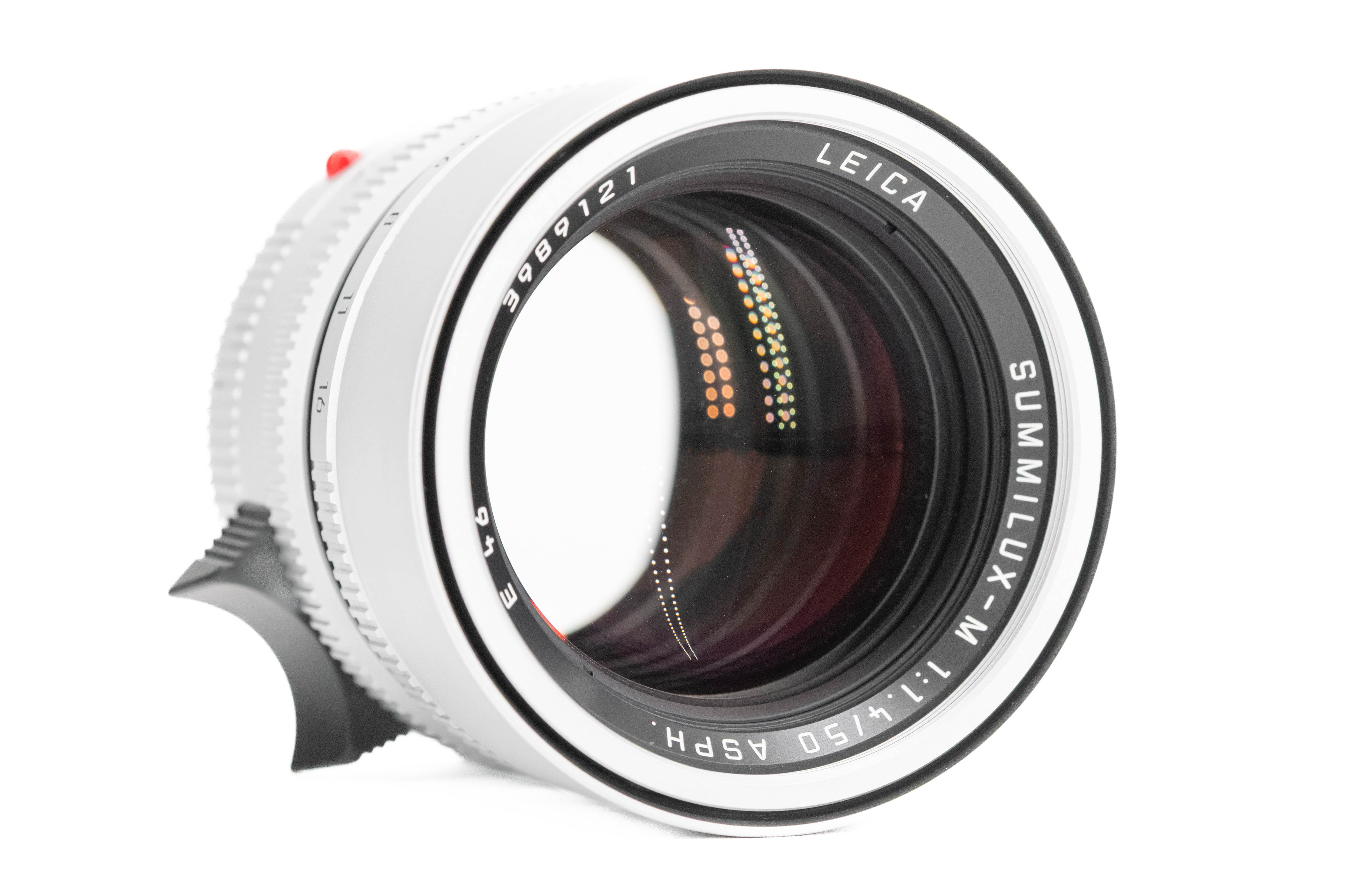 Leica Summilux-M 50mm f/1.4 ASPH Silver Chrome 11892