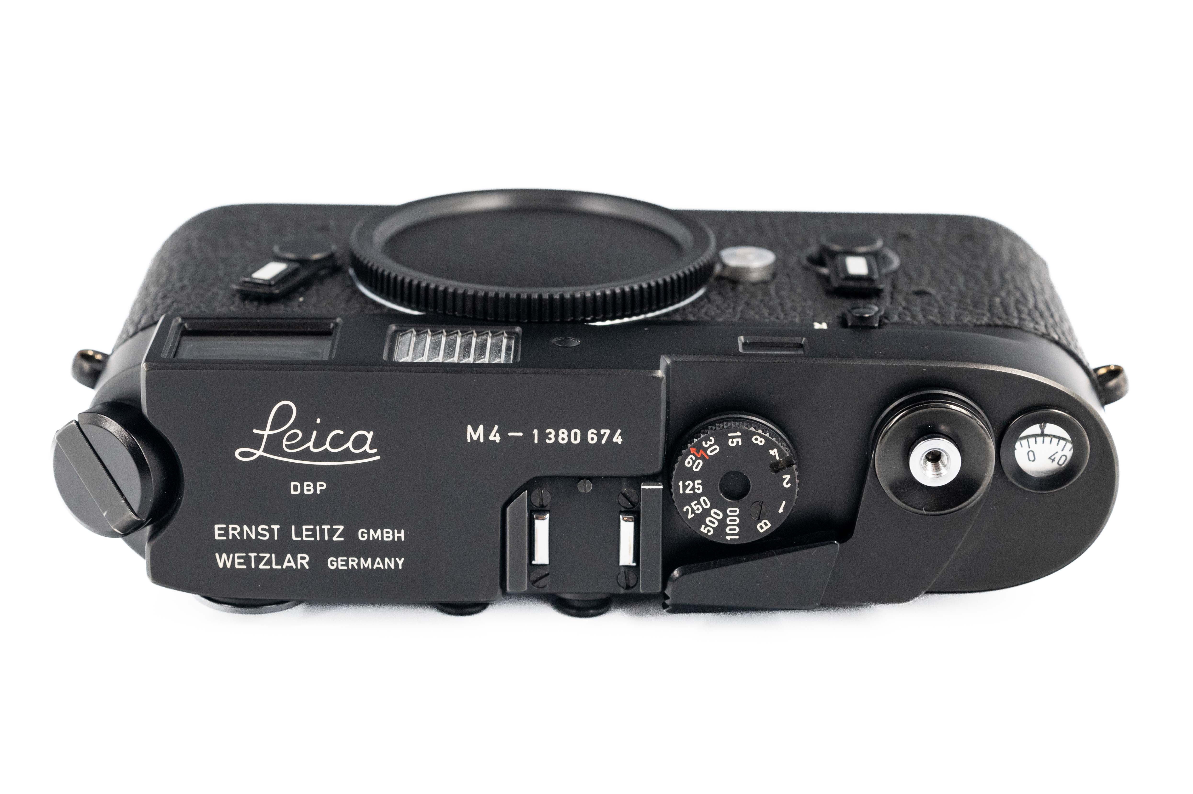 Leica M4 Black Chrome 10402