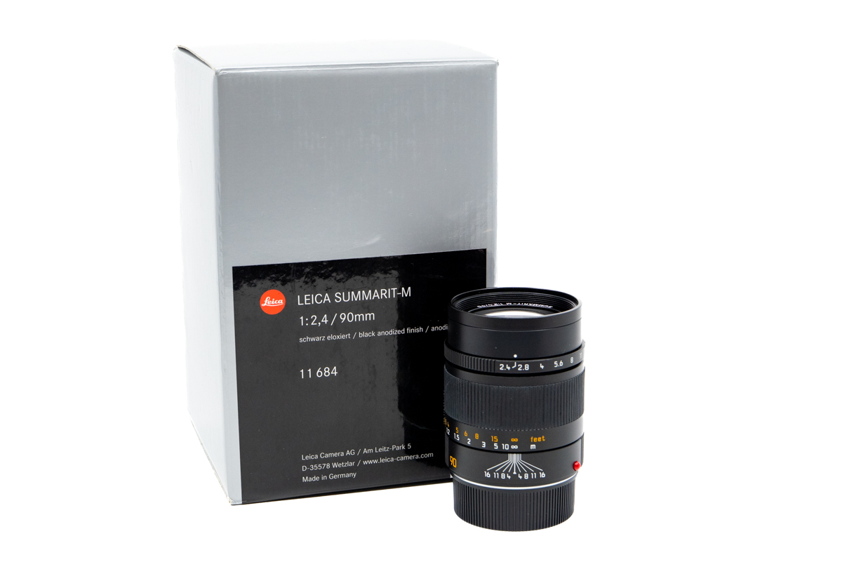 Leica SUMMARIT-M 2.4/90 Black