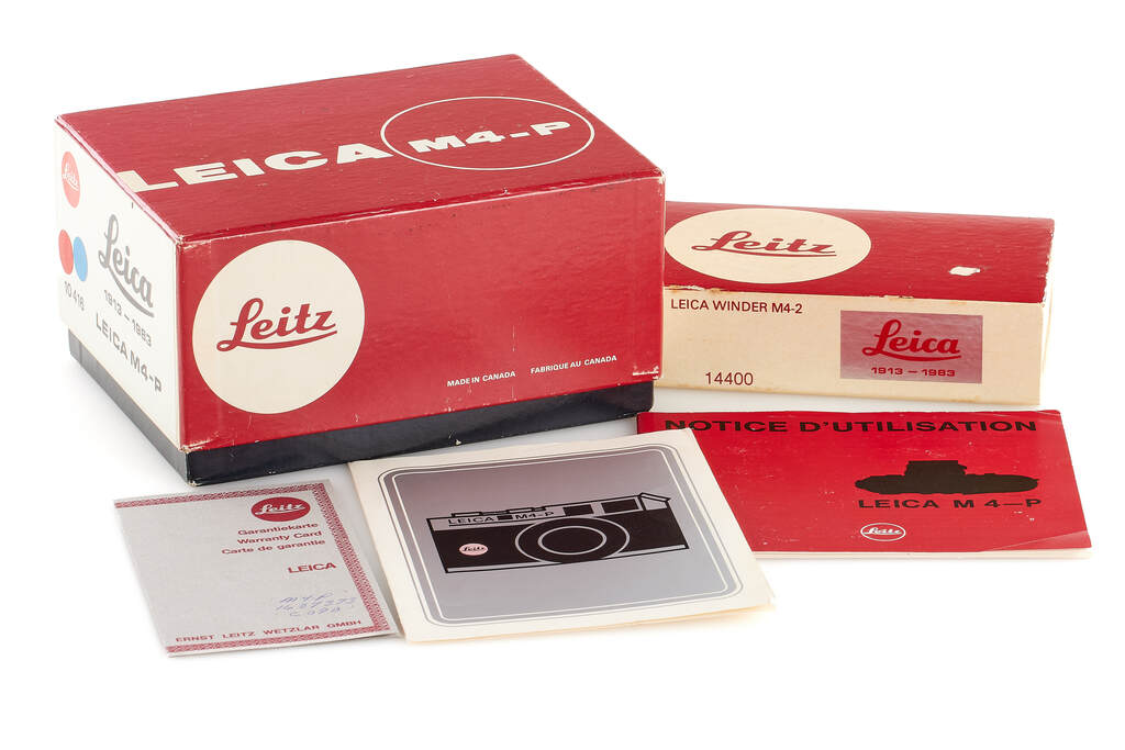 Leica M4-P chrome '1913-1983'
