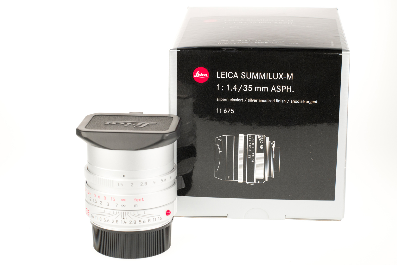 Leica Summilux-M 1:1,4/35mm ASPH. silbern 11675