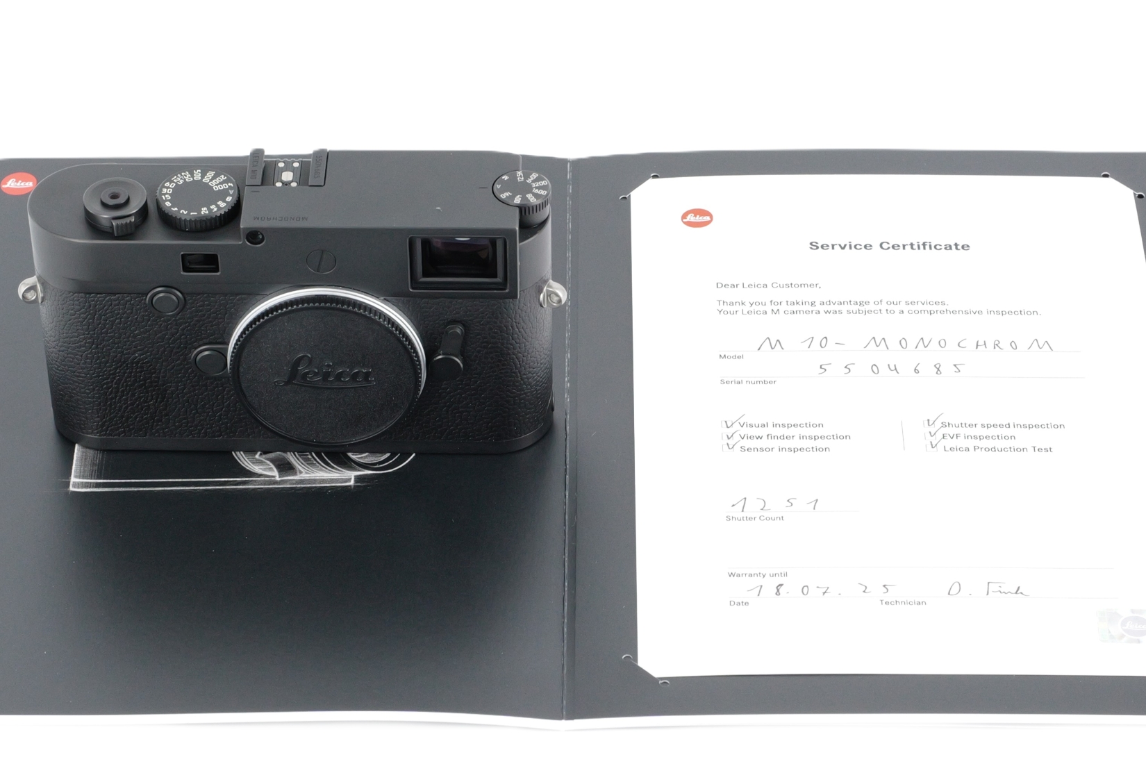 Leica M10 Monochrom, 20050