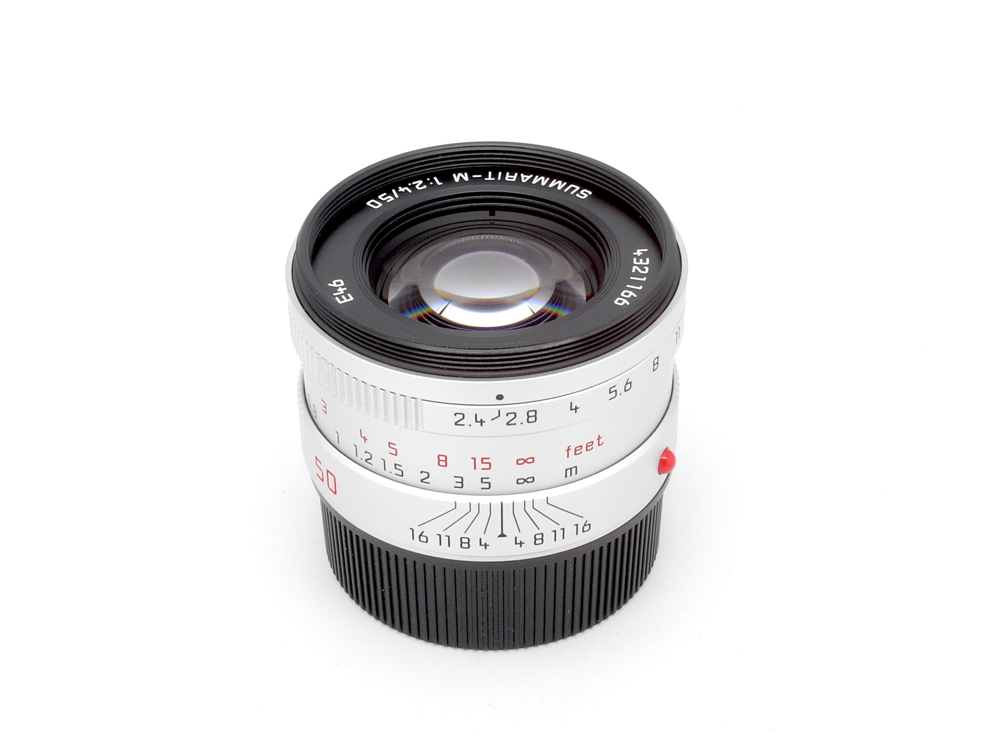 Leica Summarit-M 2.4/50mm silver 6Bit