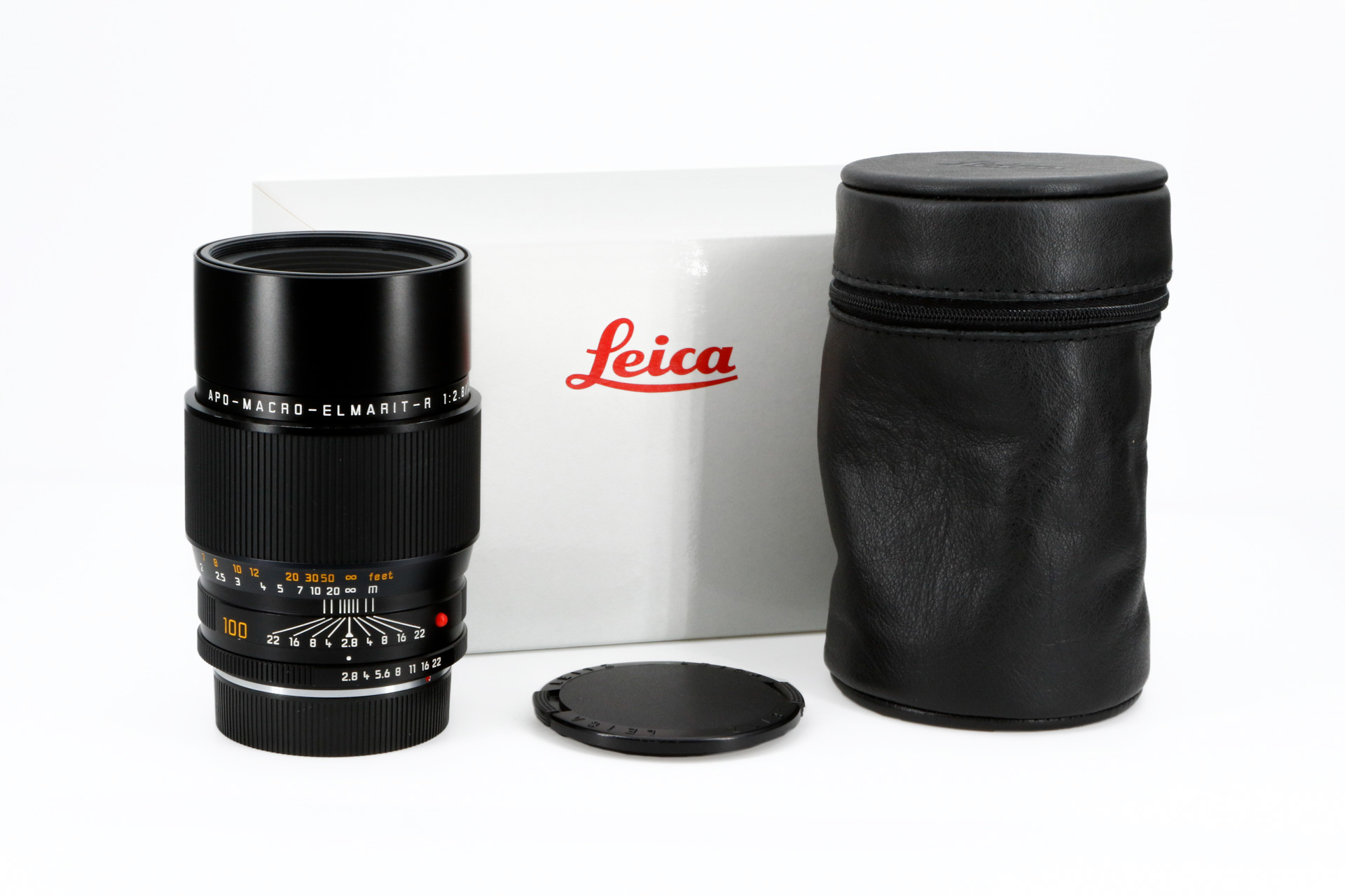 LEICA APO-Macro-Elmarit-R 2.8/100 mm with Original Packaging