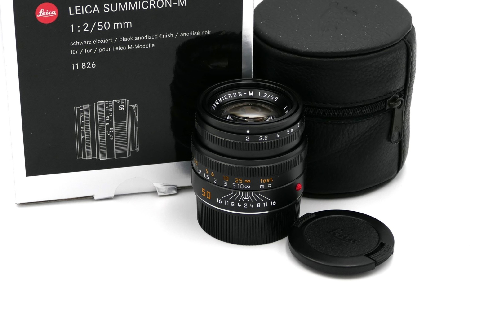 Leica Summicron-M 2/50 mm, Black