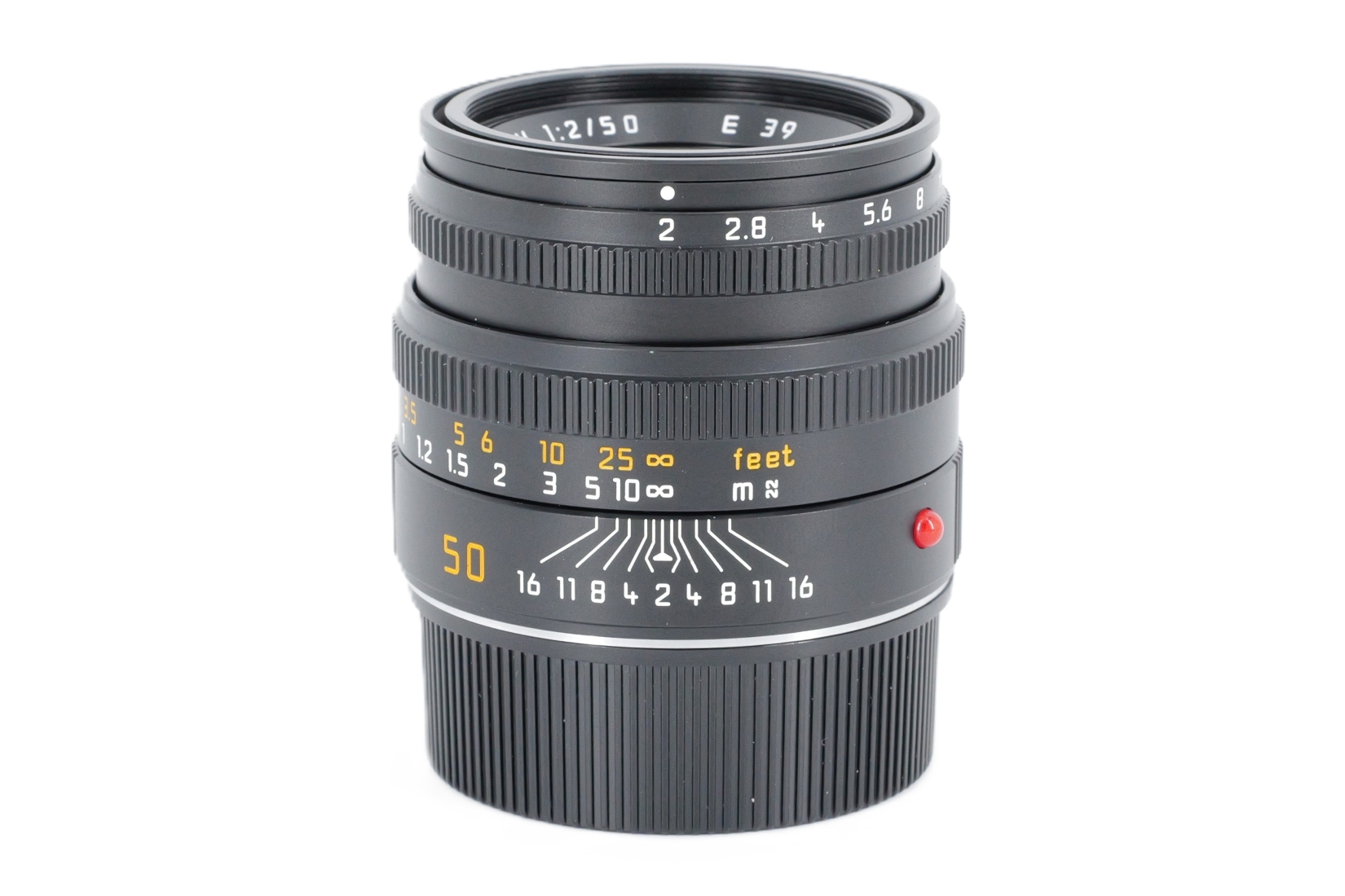 Summicron-M 1:2/50, black anodised, 11826